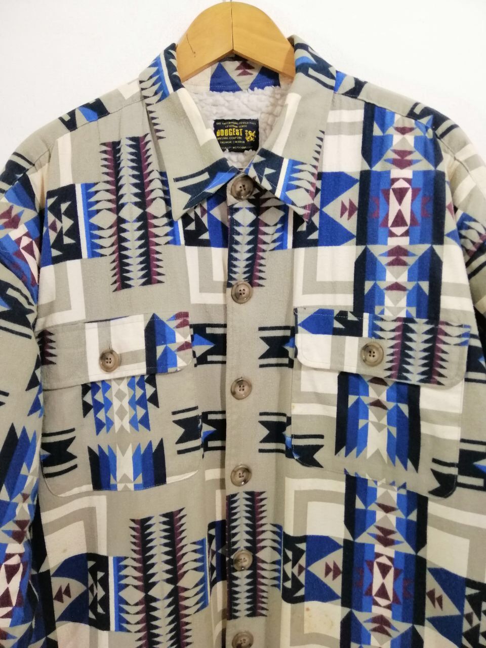 Japanese Brand Chimayo Native American Jacket Double Pocket Sherpa Inner Size US L / EU 52-54 / 3 - 4 Thumbnail