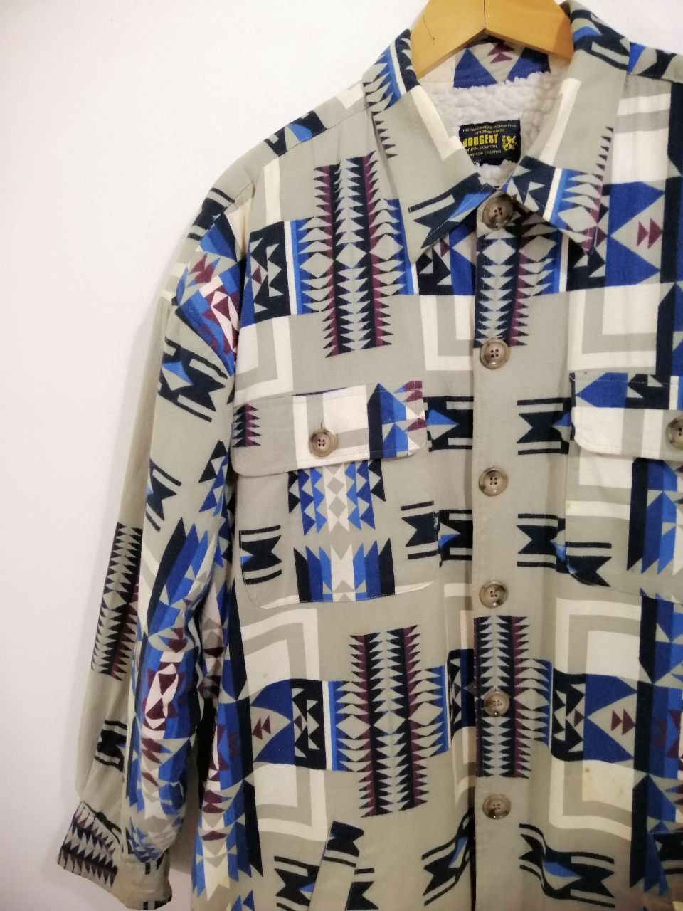 Japanese Brand Chimayo Native American Jacket Double Pocket Sherpa Inner Size US L / EU 52-54 / 3 - 5 Thumbnail