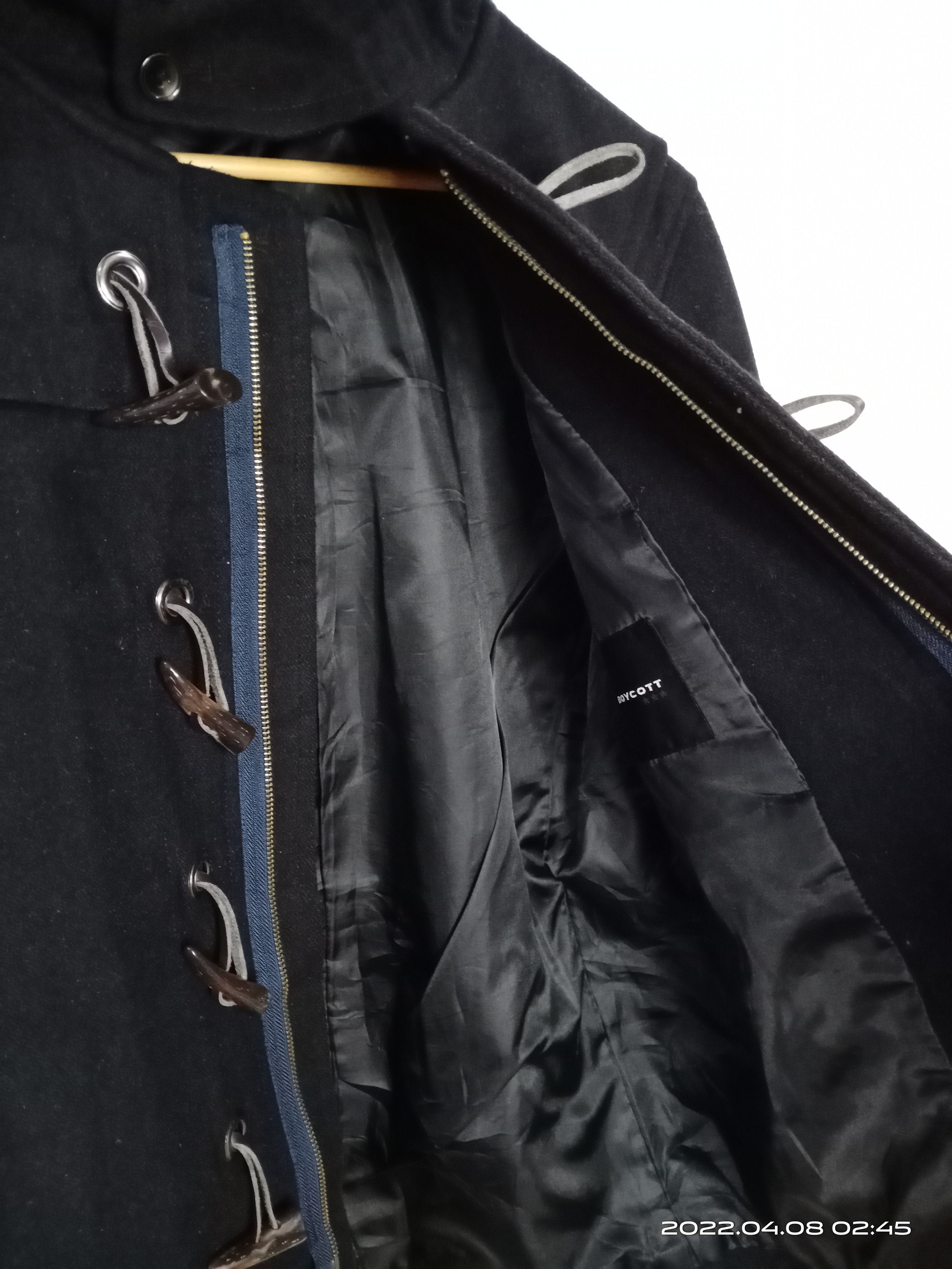 Boycott × Japanese Brand 💥RARE💥Boycott Wool Duffle Heavy Coat Jacket Size US M / EU 48-50 / 2 - 5 Thumbnail