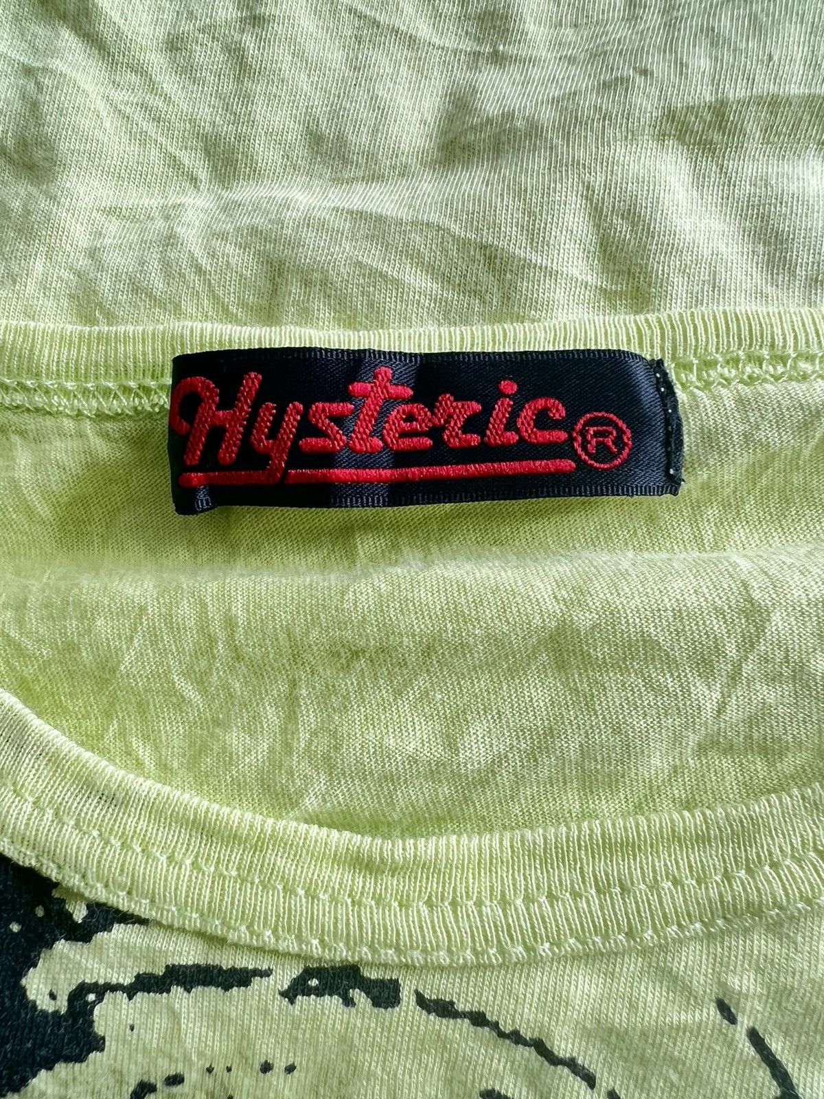 Hysteric Glamour GRAIL👌80s Hysteric Glamour Mini ™️ Logo Batwing Crop Shirt Size S / US 4 / IT 40 - 6 Thumbnail