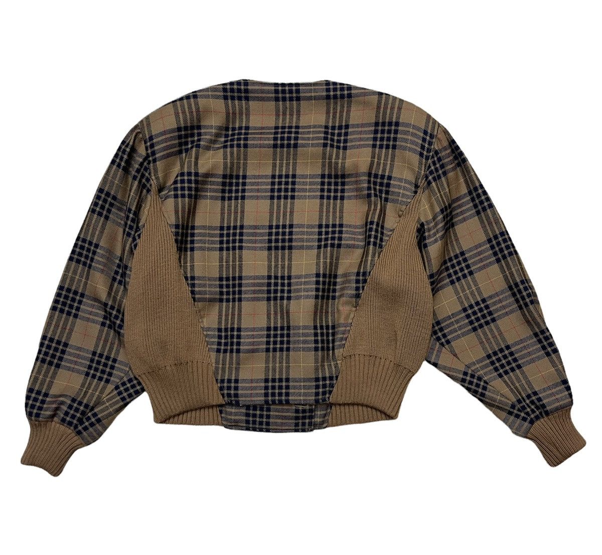 Christian Dior Monsieur Christian Dior Tartan Cropped Luxury Jacket Size US M / EU 48-50 / 2 - 5 Thumbnail