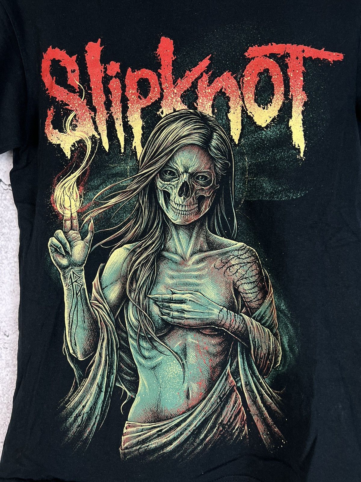 Band Tees Vintage Slipknot Promo Black Tee Size US S / EU 44-46 / 1 - 2 Thumbnail