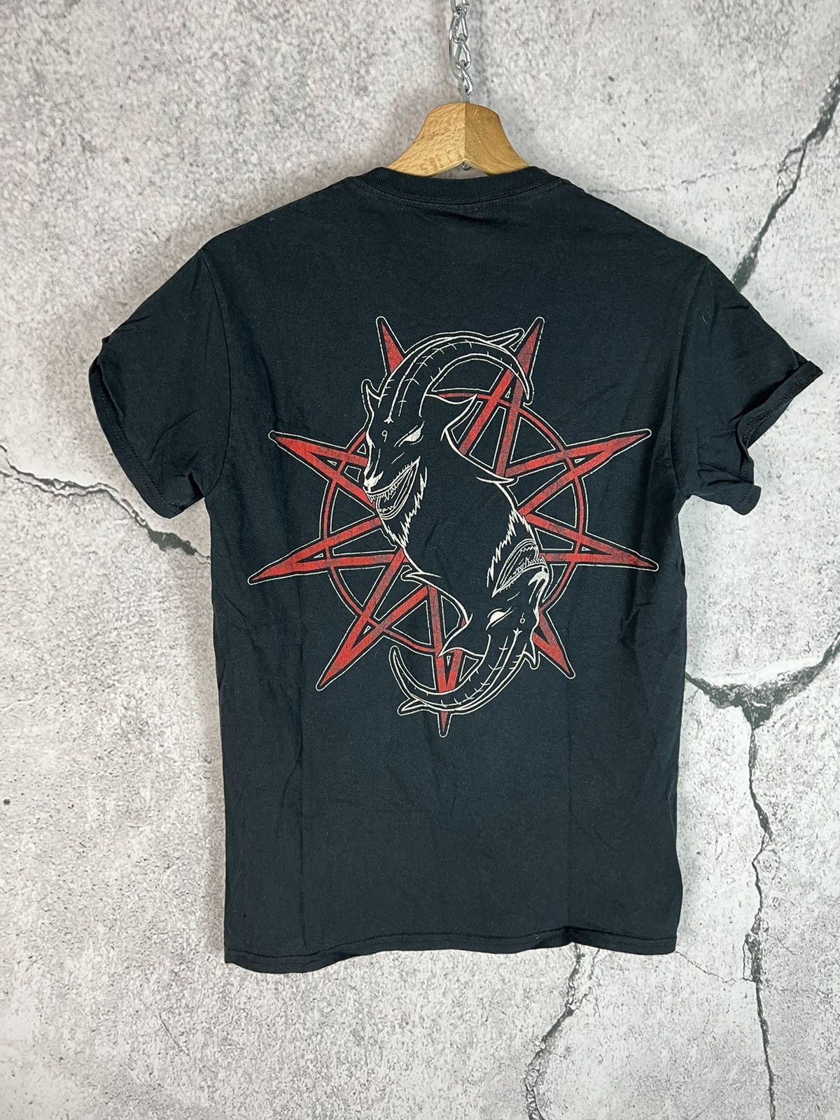 Band Tees × Vintage Vintage Slipknot Promo Black Tee Size US S / EU 44-46 / 1 - 3 Thumbnail