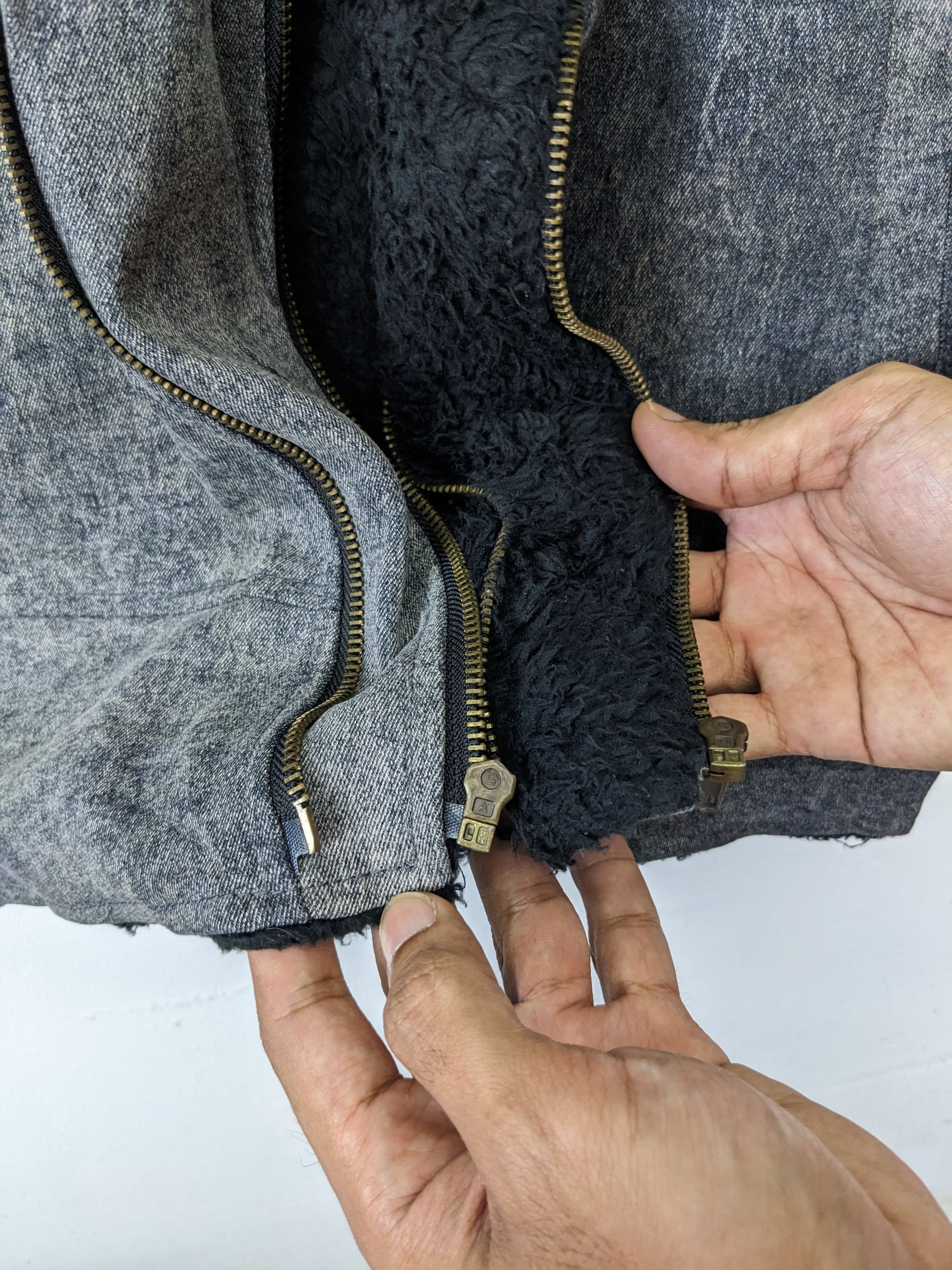 14th Addiction × Japanese Brand Vintage Bondage Jacket Double Collar Sleeve Leather Size US M / EU 48-50 / 2 - 17 Thumbnail
