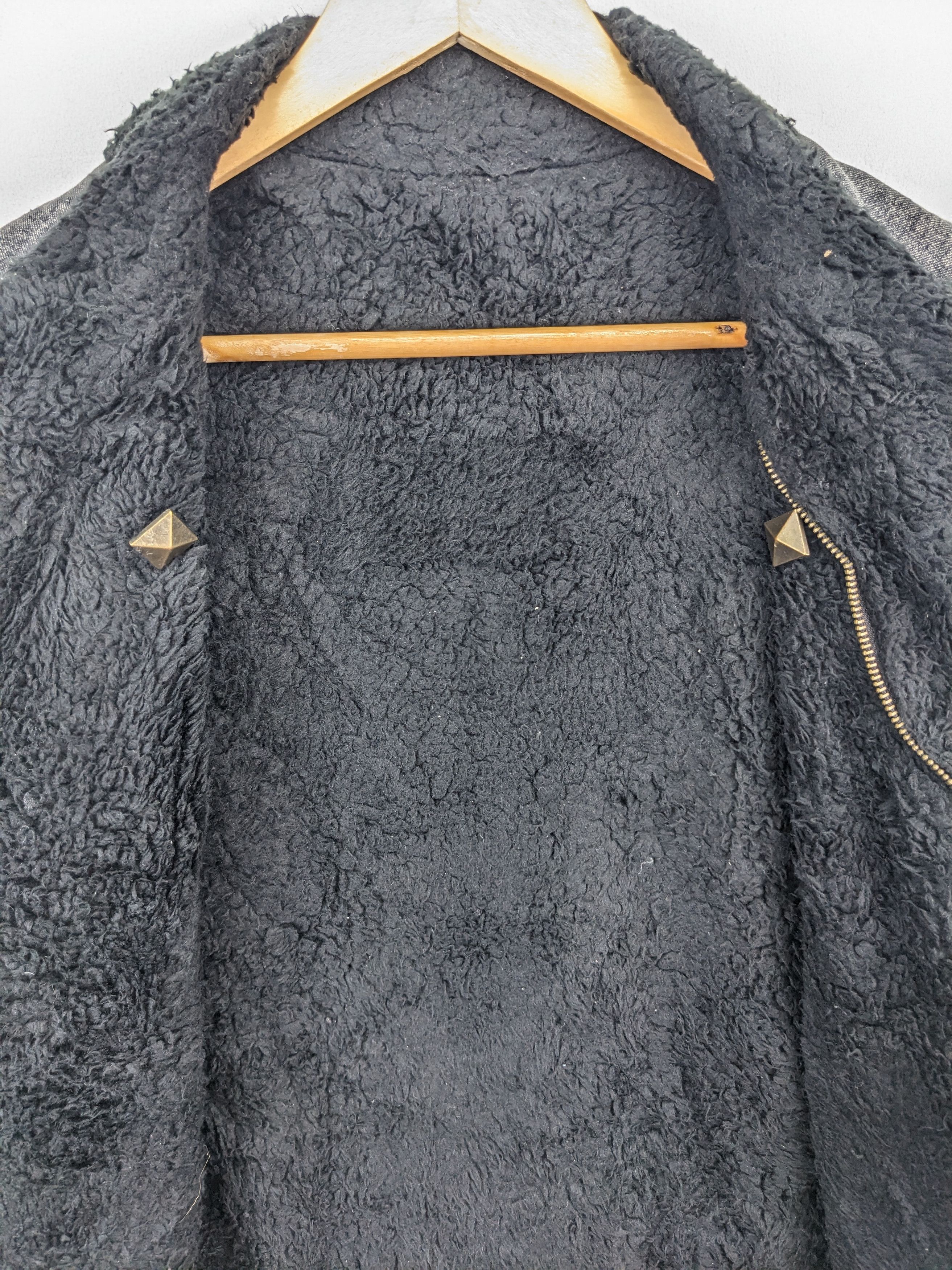14th Addiction × Japanese Brand Vintage Bondage Jacket Double Collar Sleeve Leather Size US M / EU 48-50 / 2 - 16 Thumbnail