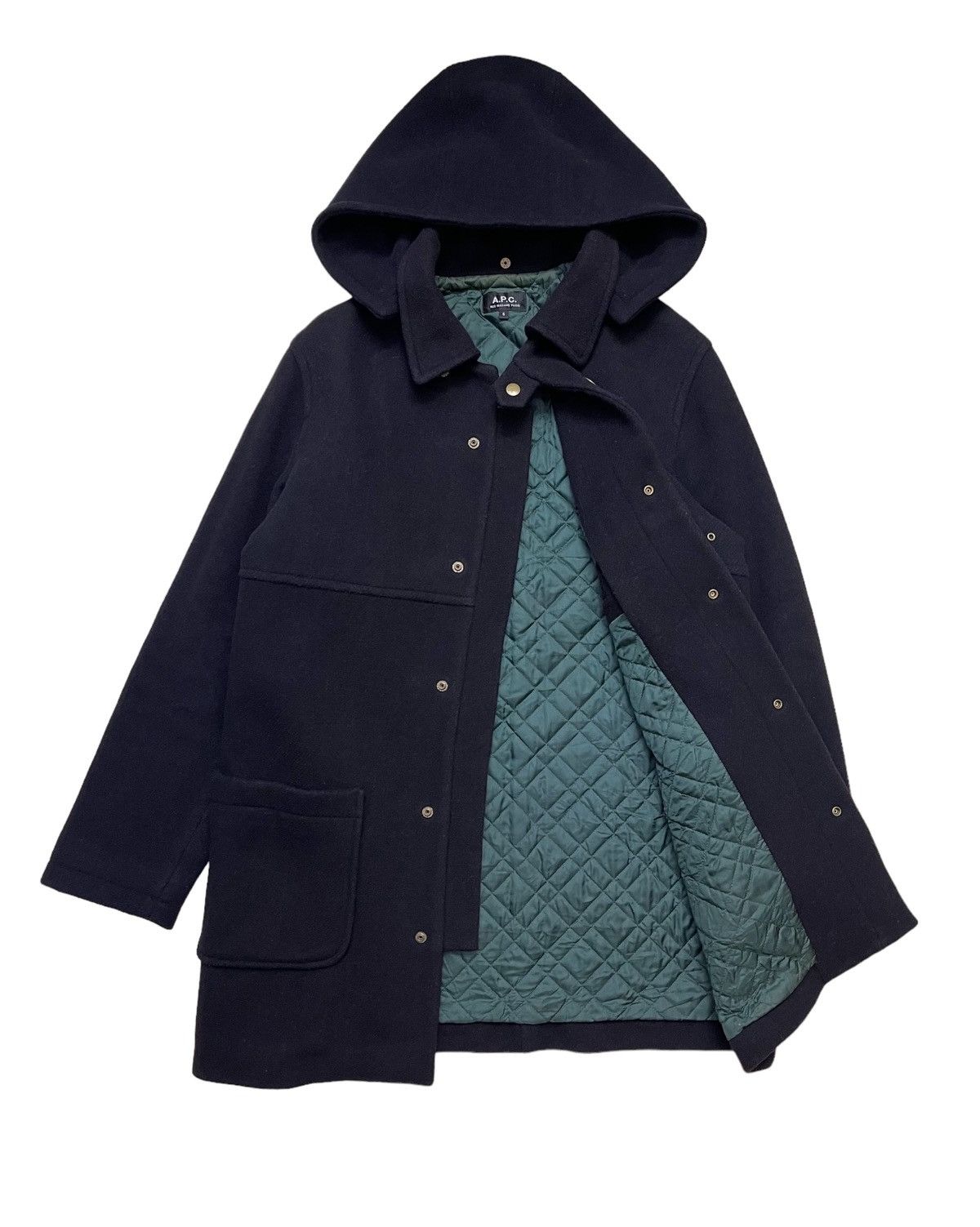 A.P.C. APC Hoodies Parka Jacket Size US S / EU 44-46 / 1 - 2 Thumbnail