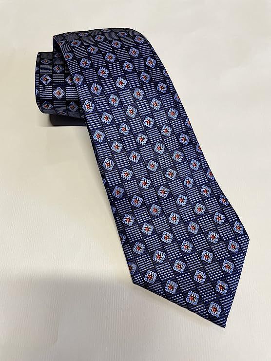 Ermenegildo Zegna Ermenegildo Zegna New Men's Geometric Italian Silk Tie Size ONE SIZE - 5 Thumbnail