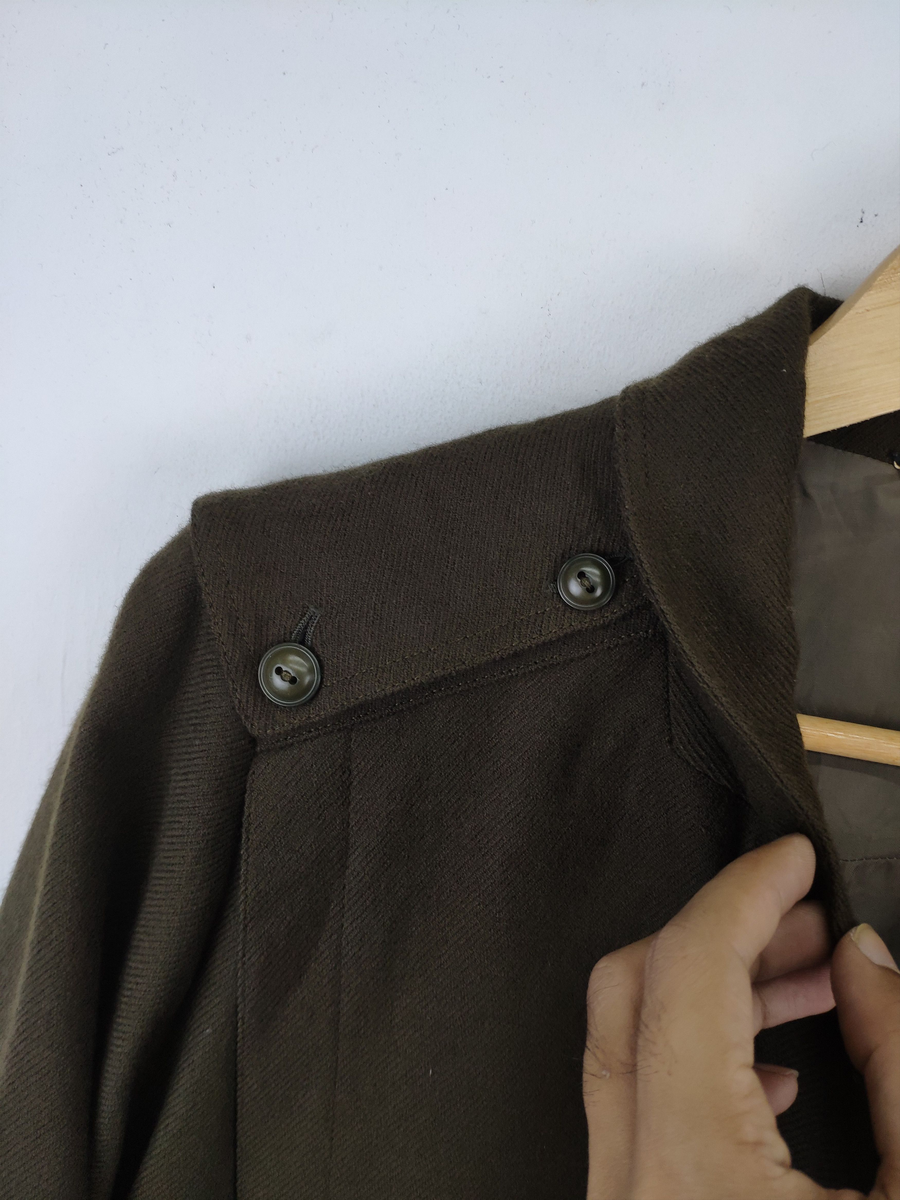 Japanese Brand × Le Grande Bleu (L.G.B.) Rare Design Wool Bondage Jacket Double Breasted Size M / US 6-8 / IT 42-44 - 15 Thumbnail