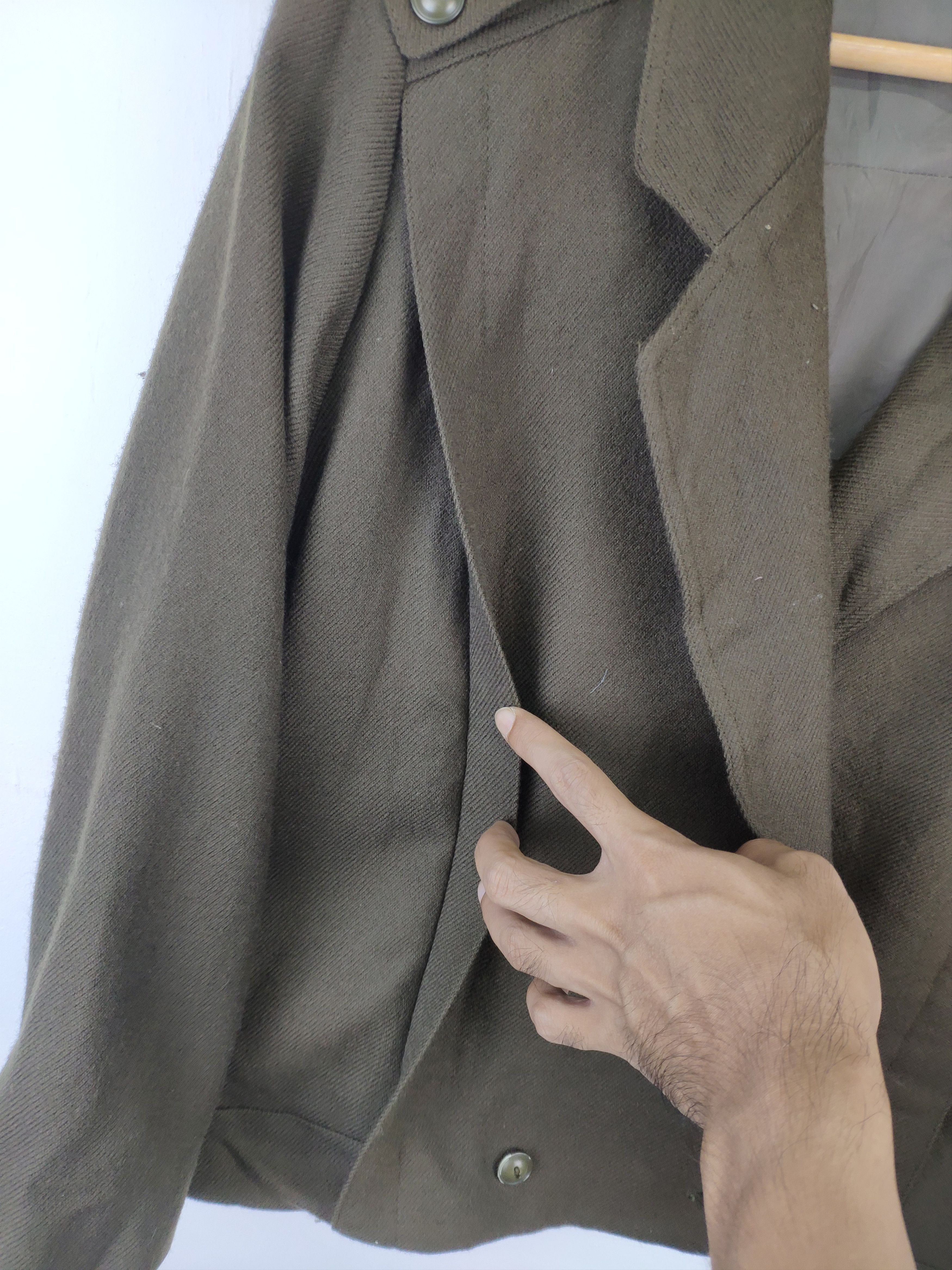 Japanese Brand × Le Grande Bleu (L.G.B.) Rare Design Wool Bondage Jacket Double Breasted Size M / US 6-8 / IT 42-44 - 11 Thumbnail