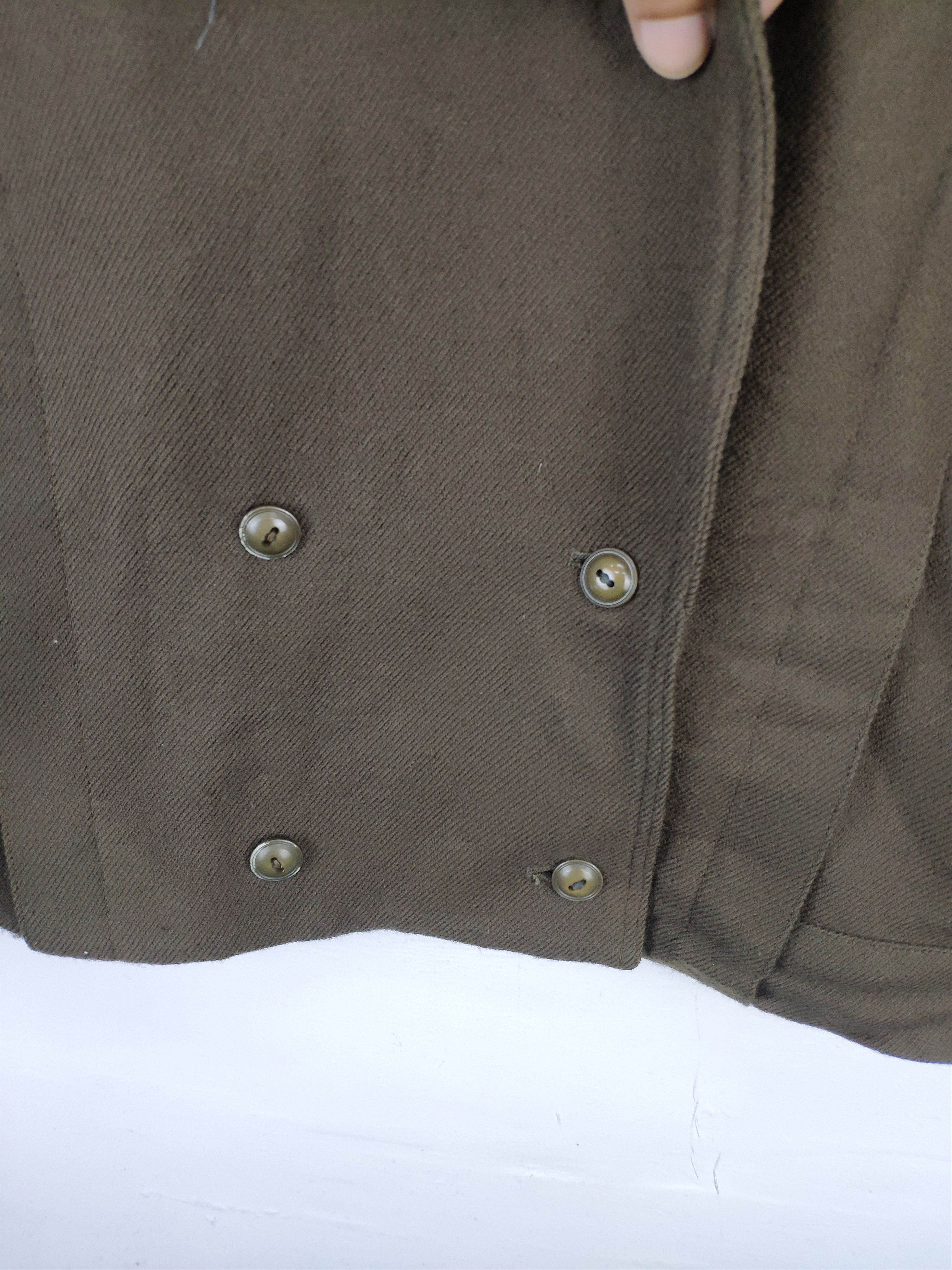 Japanese Brand × Le Grande Bleu (L.G.B.) Rare Design Wool Bondage Jacket Double Breasted Size M / US 6-8 / IT 42-44 - 12 Thumbnail