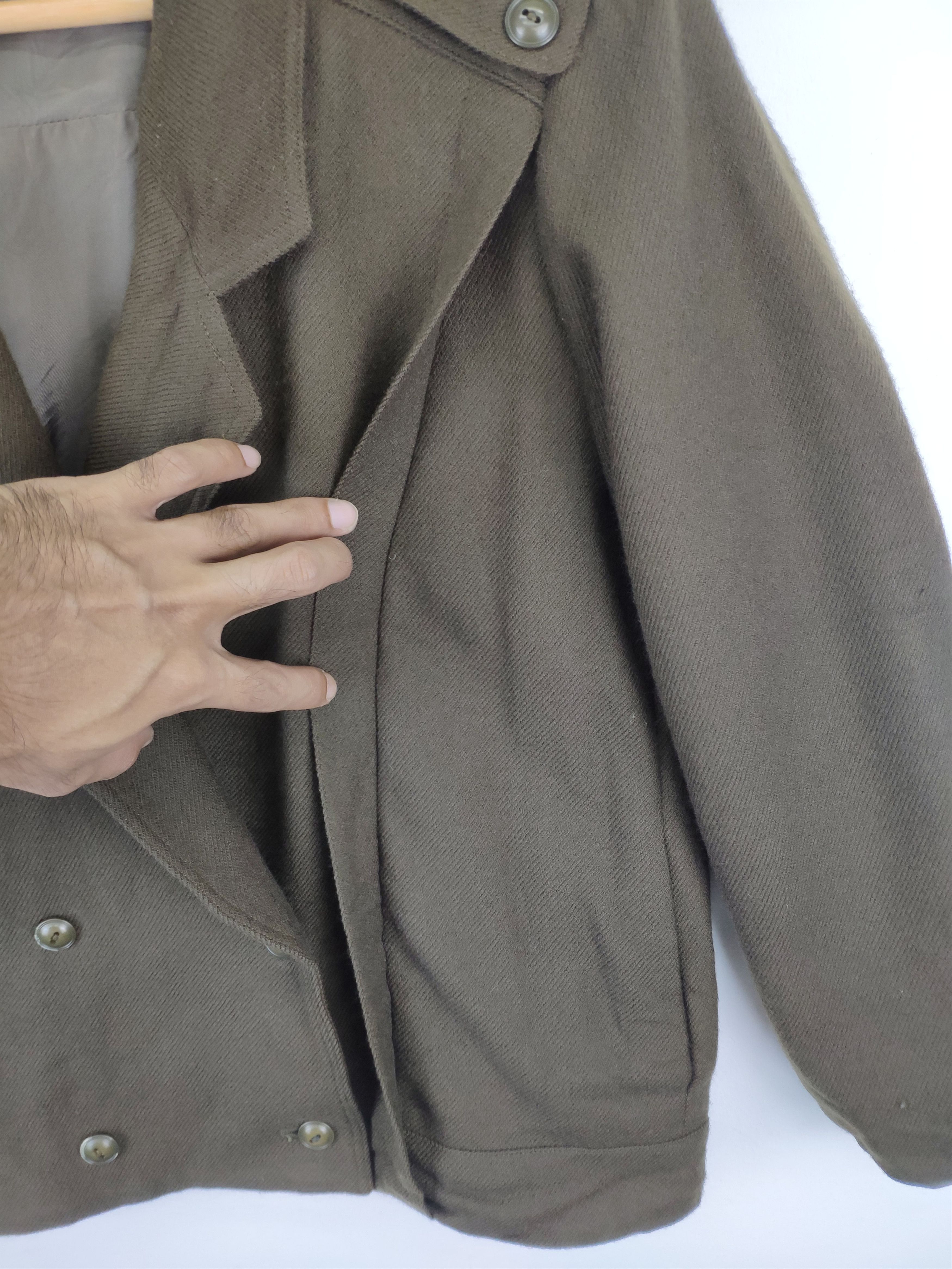 Japanese Brand × Le Grande Bleu (L.G.B.) Rare Design Wool Bondage Jacket Double Breasted Size M / US 6-8 / IT 42-44 - 10 Thumbnail