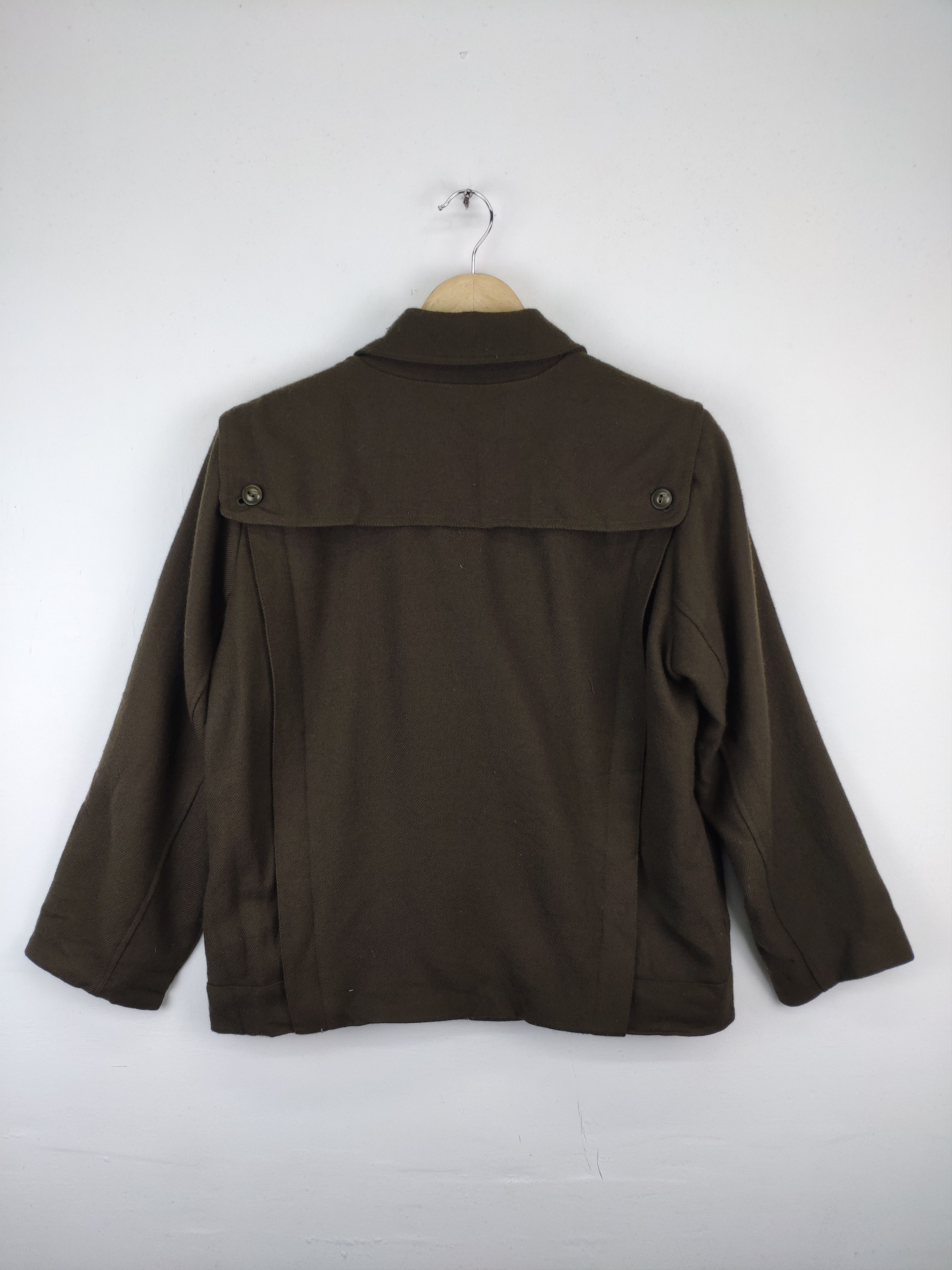 Japanese Brand × Le Grande Bleu (L.G.B.) Rare Design Wool Bondage Jacket Double Breasted Size M / US 6-8 / IT 42-44 - 2 Thumbnail