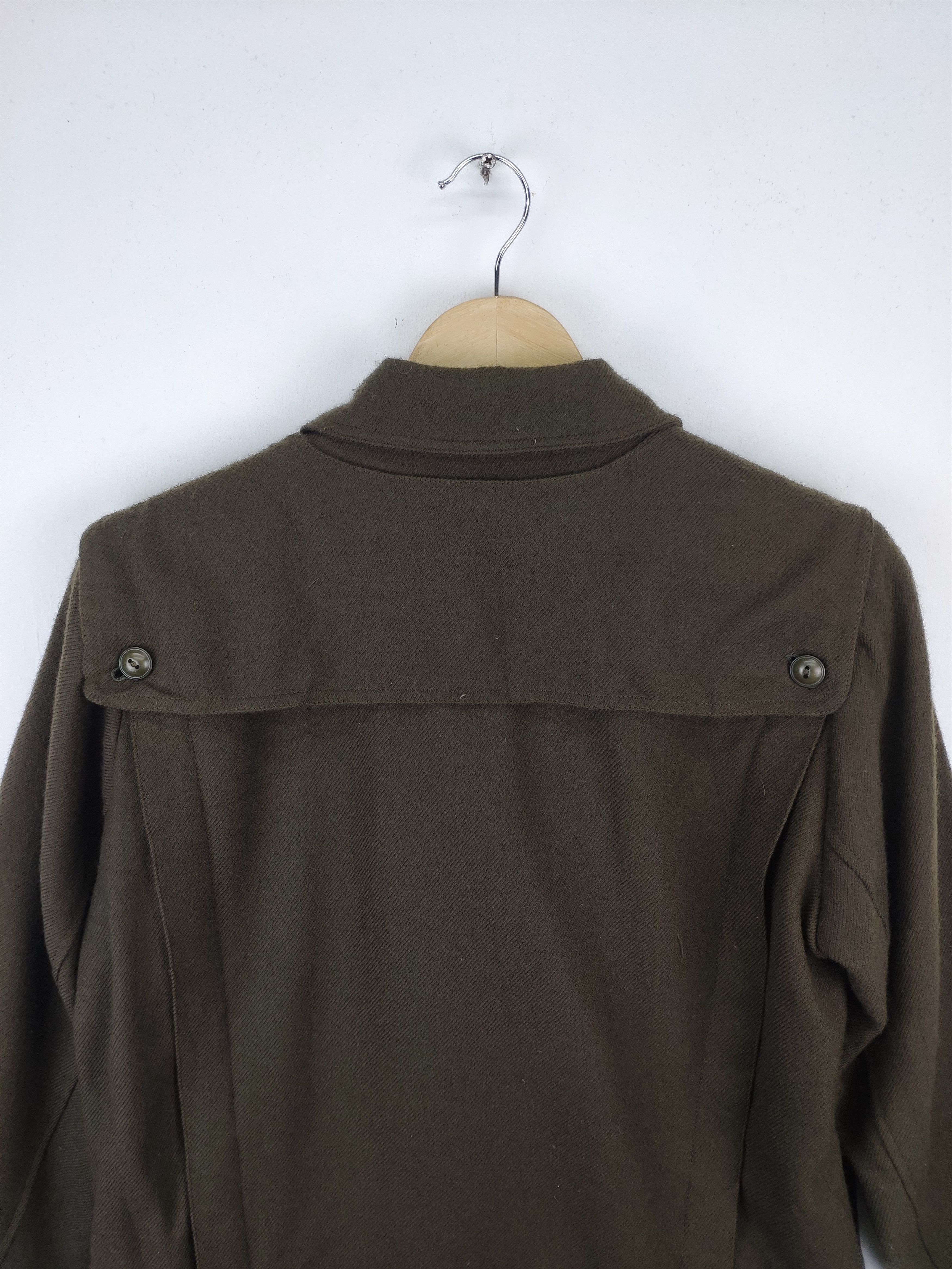 Japanese Brand × Le Grande Bleu (L.G.B.) Rare Design Wool Bondage Jacket Double Breasted Size M / US 6-8 / IT 42-44 - 18 Thumbnail