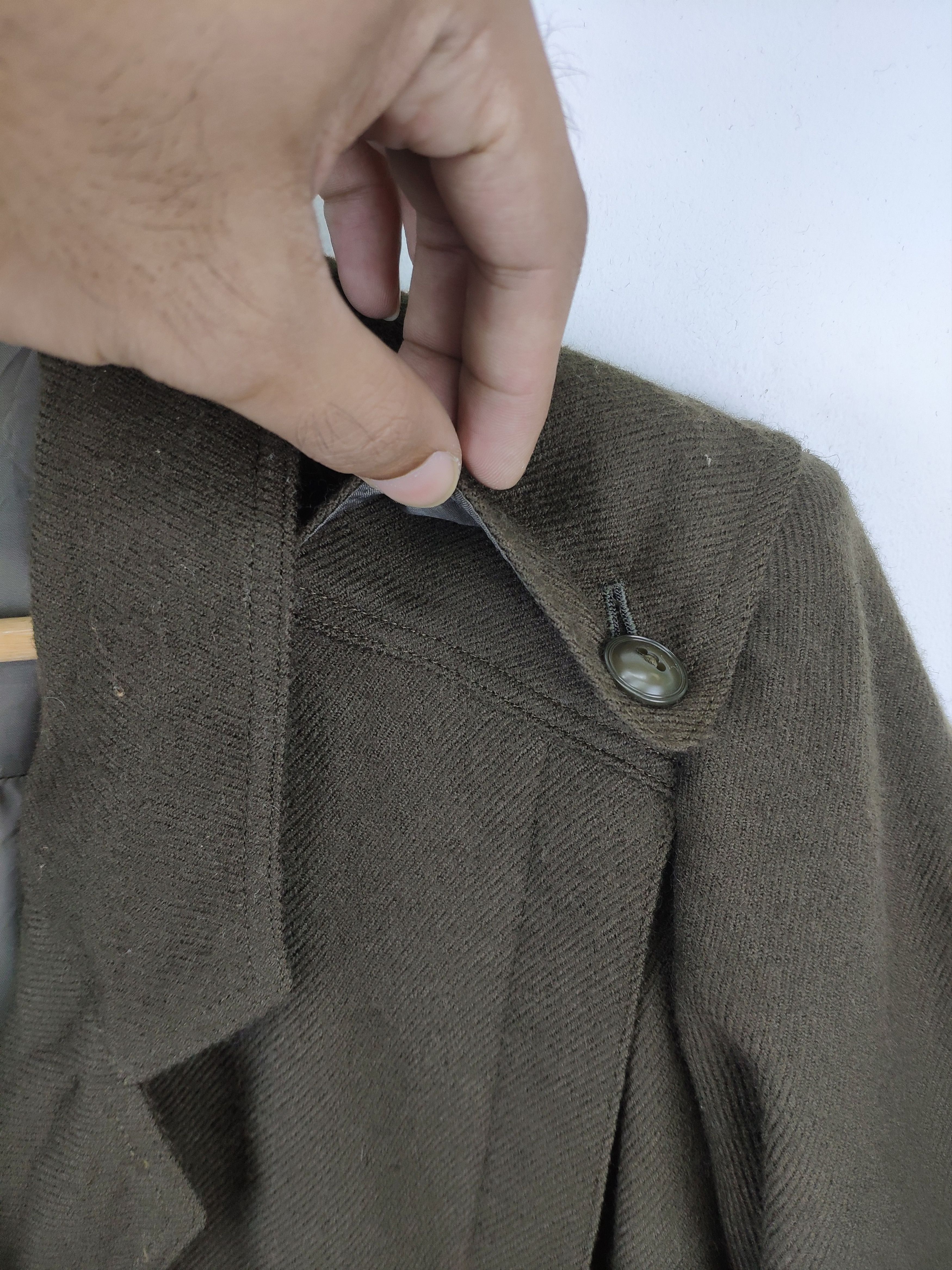 Japanese Brand × Le Grande Bleu (L.G.B.) Rare Design Wool Bondage Jacket Double Breasted Size M / US 6-8 / IT 42-44 - 14 Thumbnail