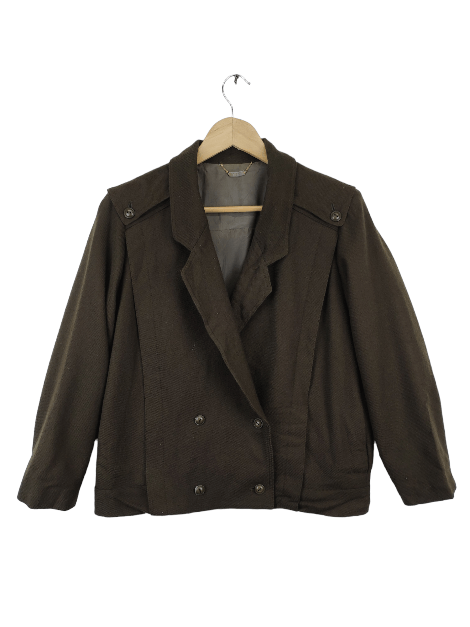 Japanese Brand × Le Grande Bleu (L.G.B.) Rare Design Wool Bondage Jacket Double Breasted Size M / US 6-8 / IT 42-44 - 1 Thumbnail