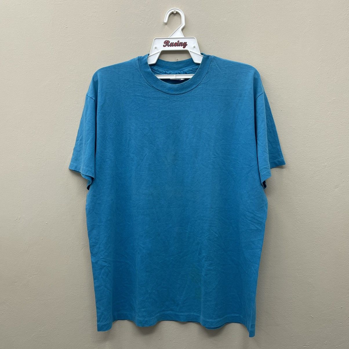 Vintage Vintage 90s Plain T-Shirt Xlarge Size US XL / EU 56 / 4 - 1 Thumbnail