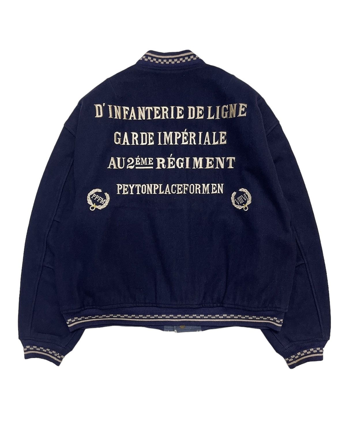 PPFM PPFM Reversible Bomber Jacket (Wool & Cotton) Size US M / EU 48-50 / 2 - 2 Thumbnail