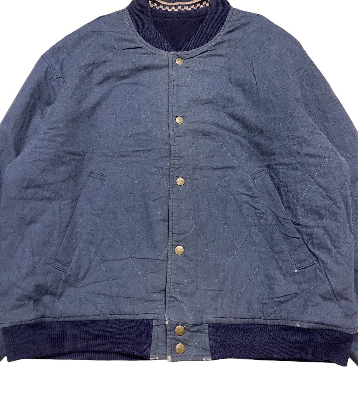 PPFM PPFM Reversible Bomber Jacket (Wool & Cotton) Size US M / EU 48-50 / 2 - 11 Thumbnail