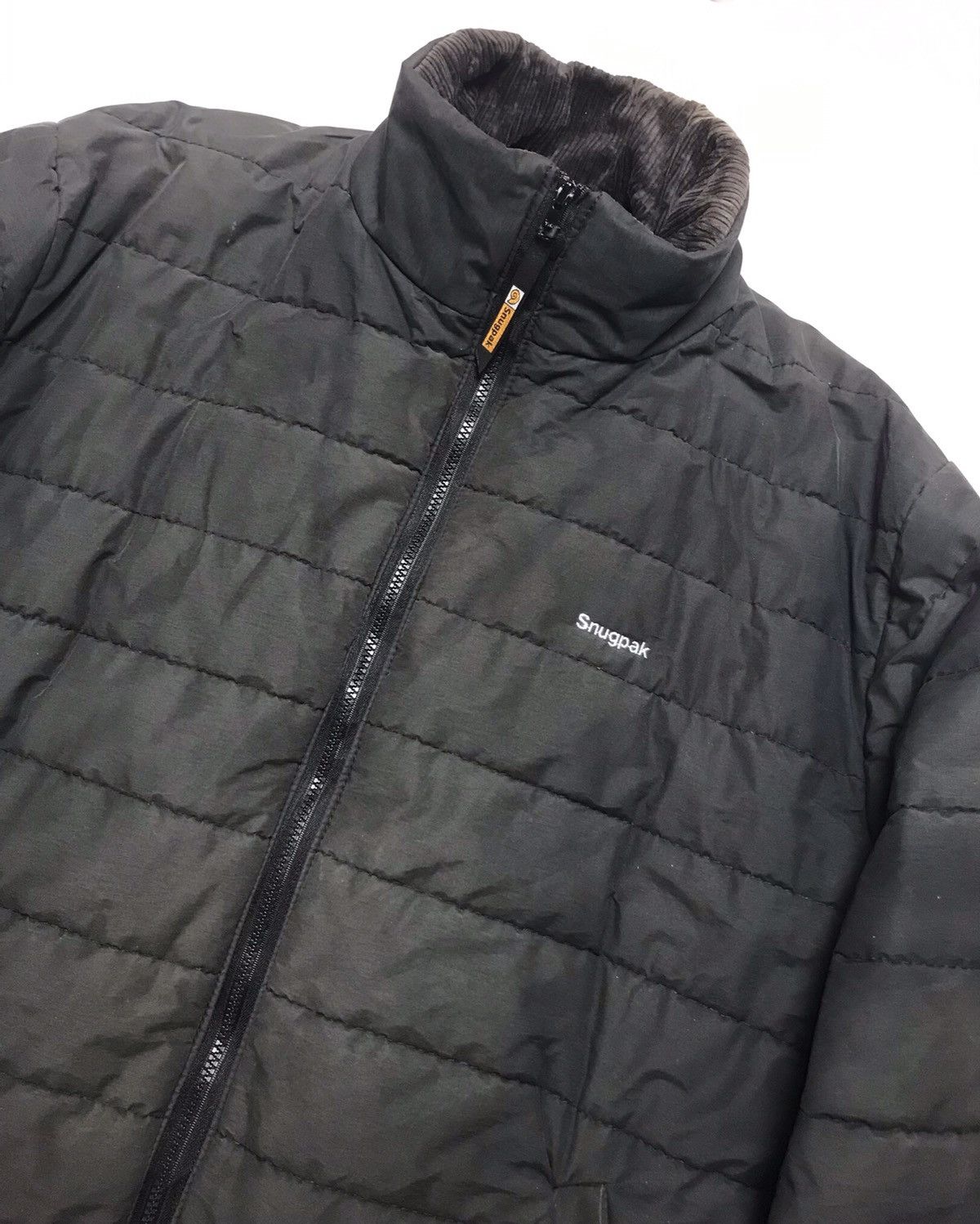 Unknown London Faded Snugpak Fine Rib Jacket Softie Made in UK Size US L / EU 52-54 / 3 - 5 Thumbnail