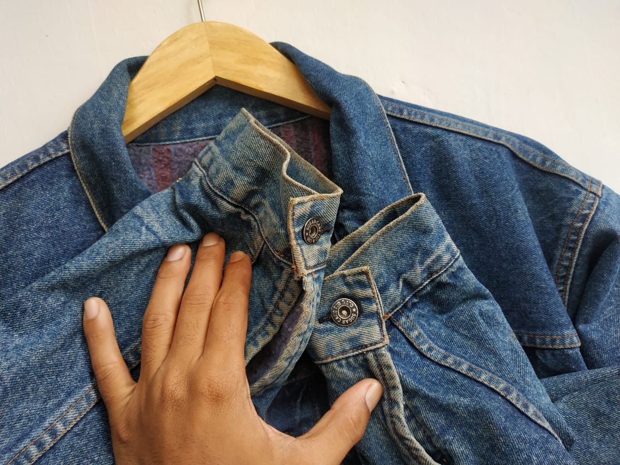 Sugar Cane Fit M to L, 90'S Sugarcane Type I Denim Jacket Size US L / EU 52-54 / 3 - 5 Thumbnail