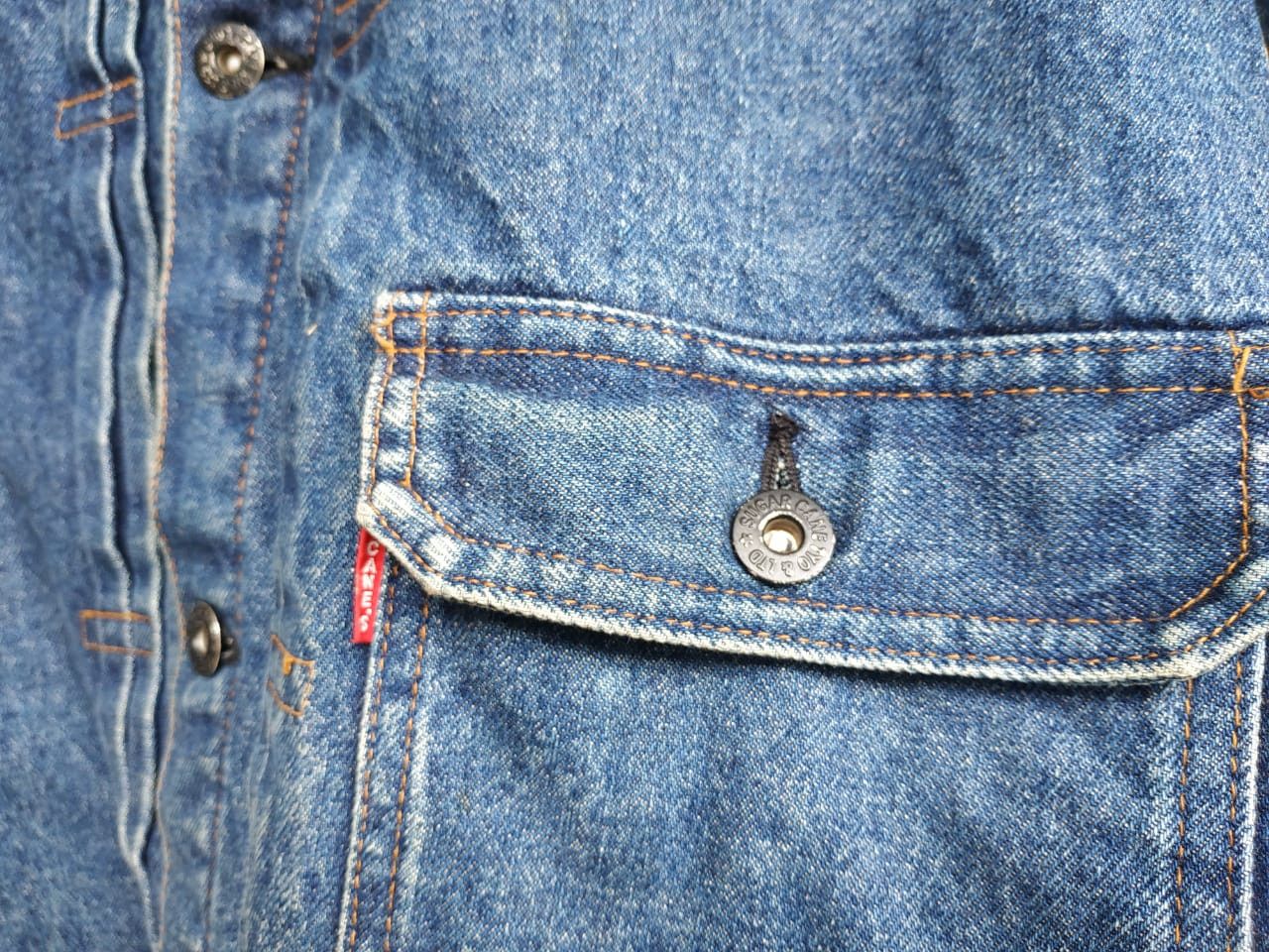 Sugar Cane Fit M to L, 90'S Sugarcane Type I Denim Jacket Size US L / EU 52-54 / 3 - 8 Thumbnail