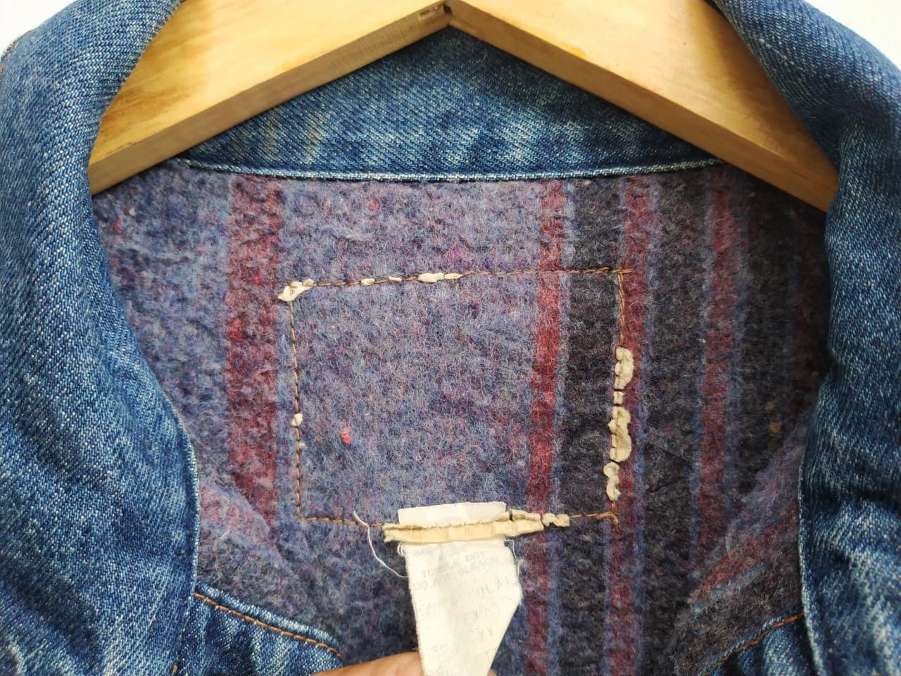 Sugar Cane Fit M to L, 90'S Sugarcane Type I Denim Jacket Size US L / EU 52-54 / 3 - 9 Thumbnail
