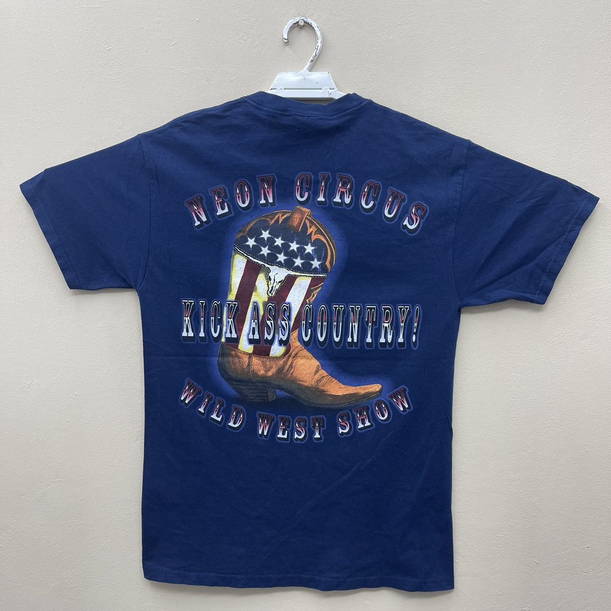Band Tees × Vintage Brooks & Dunn Only In America Neon Circus Kick Ass Country Size US M / EU 48-50 / 2 - 3 Thumbnail