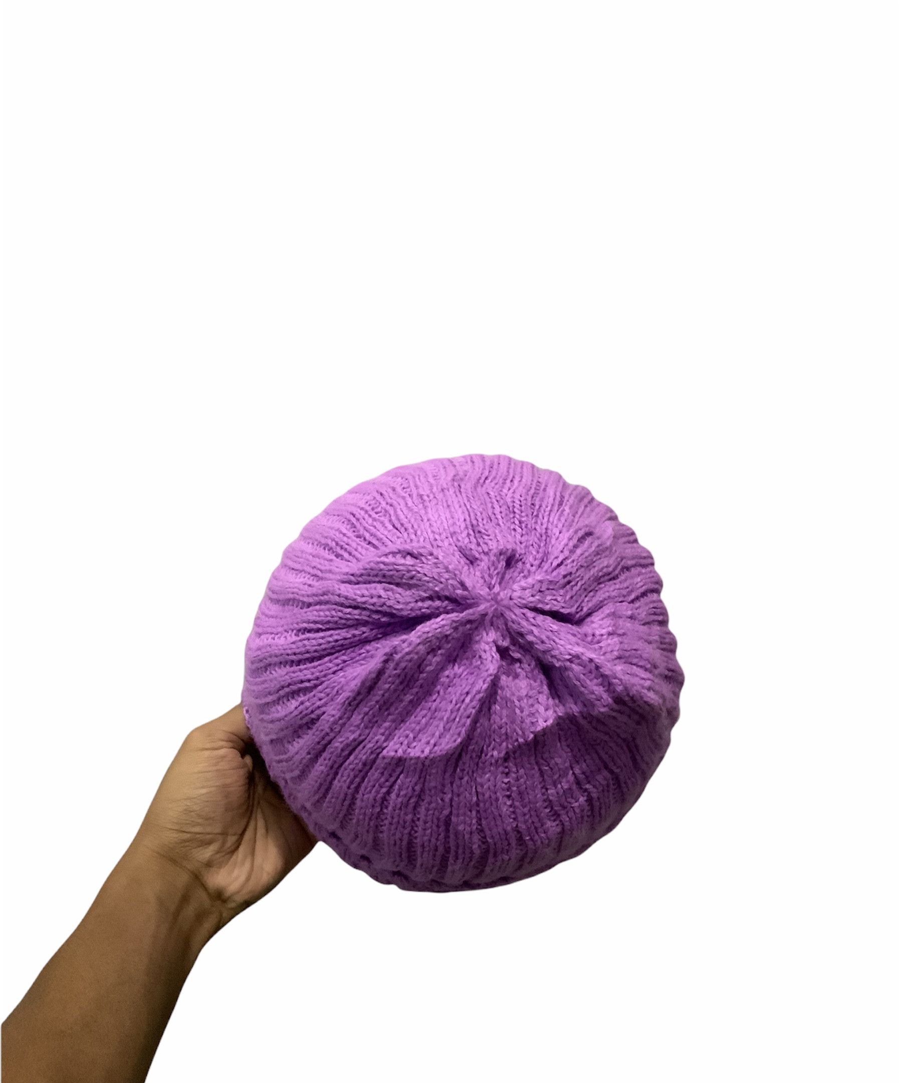 Japanese Brand Hello x Daiso Cross Stitch Beanie Hat Size ONE SIZE - 7 Thumbnail