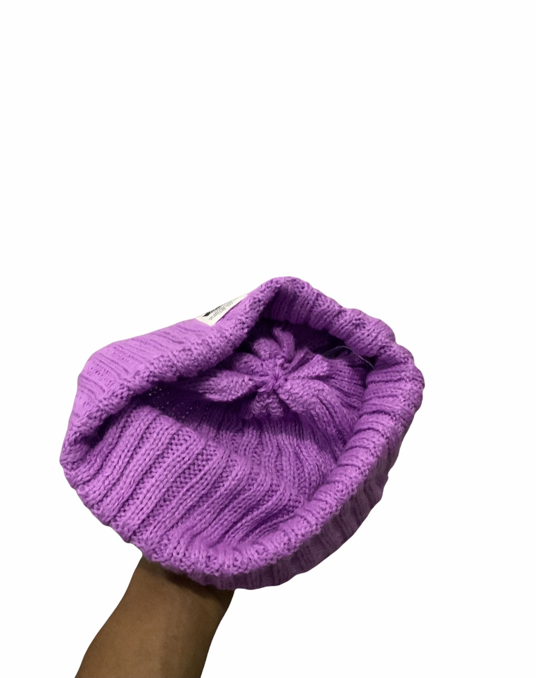 Japanese Brand Hello x Daiso Cross Stitch Beanie Hat Size ONE SIZE - 6 Thumbnail