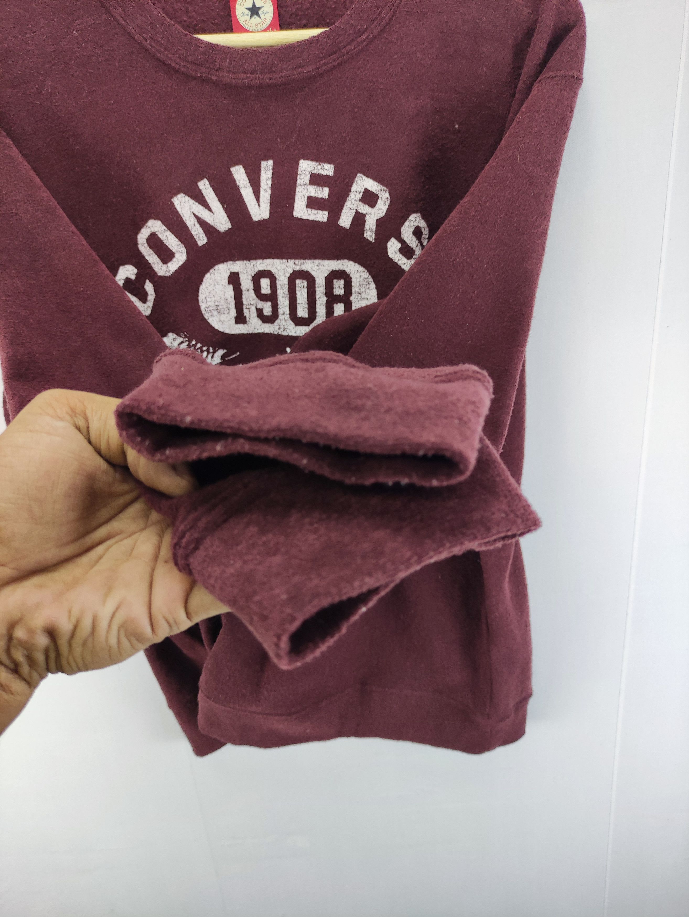 Converse Vintage Converse Sweatshirt Lining Fleece Size US M / EU 48-50 / 2 - 3 Thumbnail