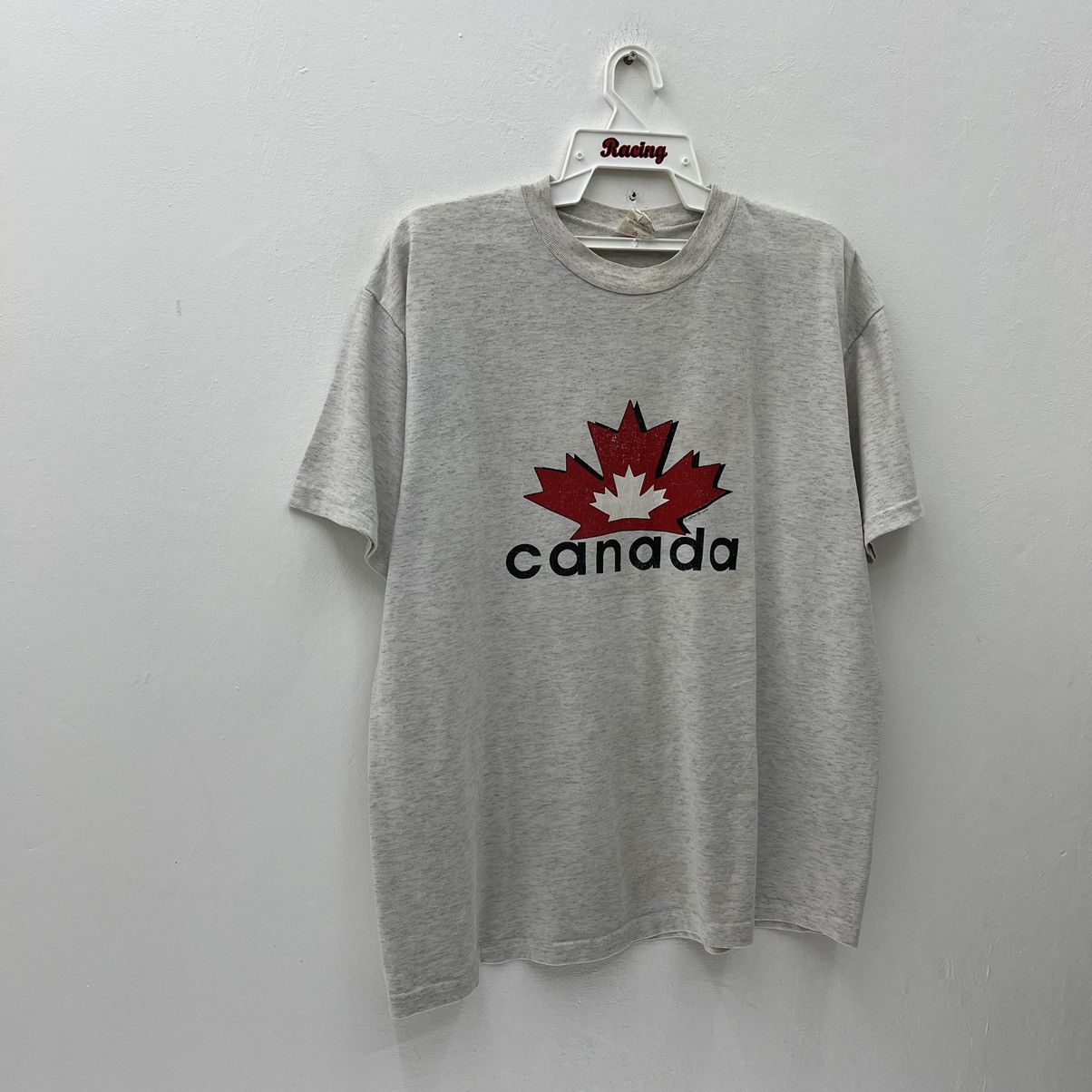 Vintage Canada T-Shirt Vintage Big Logo Size US L / EU 52-54 / 3 - 3 Thumbnail