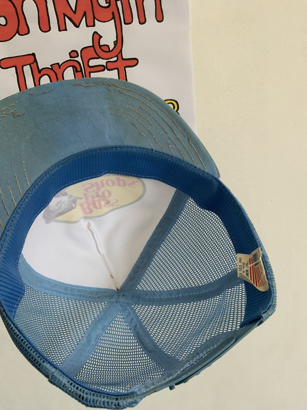 Bass Pro Shops Vintage Bass Pro Shops Trucker Hat Made in USA Size ONE SIZE - 11 Thumbnail