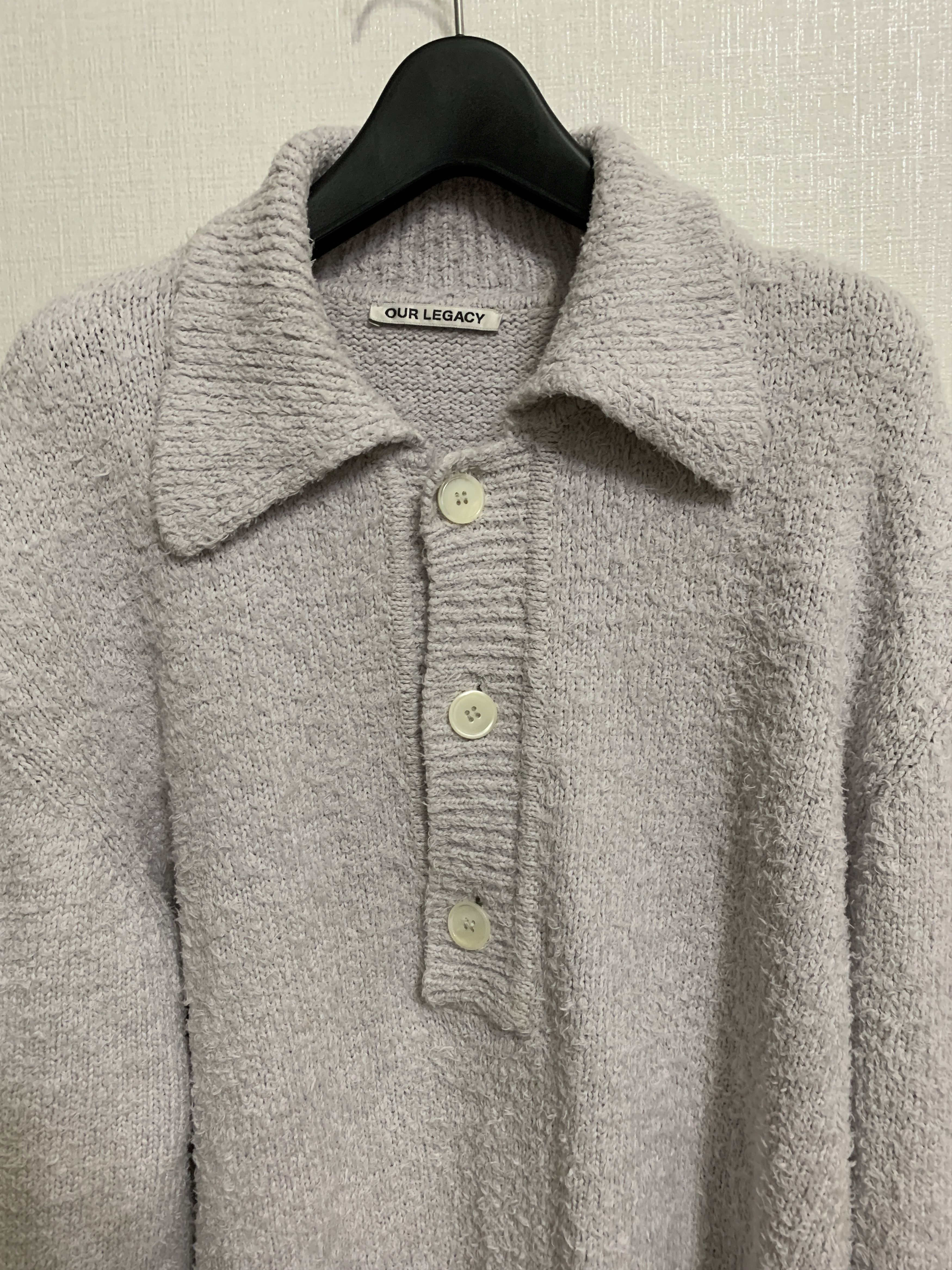 Our Legacy Lavender Big Piquet Knit Top Size US M / EU 48-50 / 2 - 3 Thumbnail