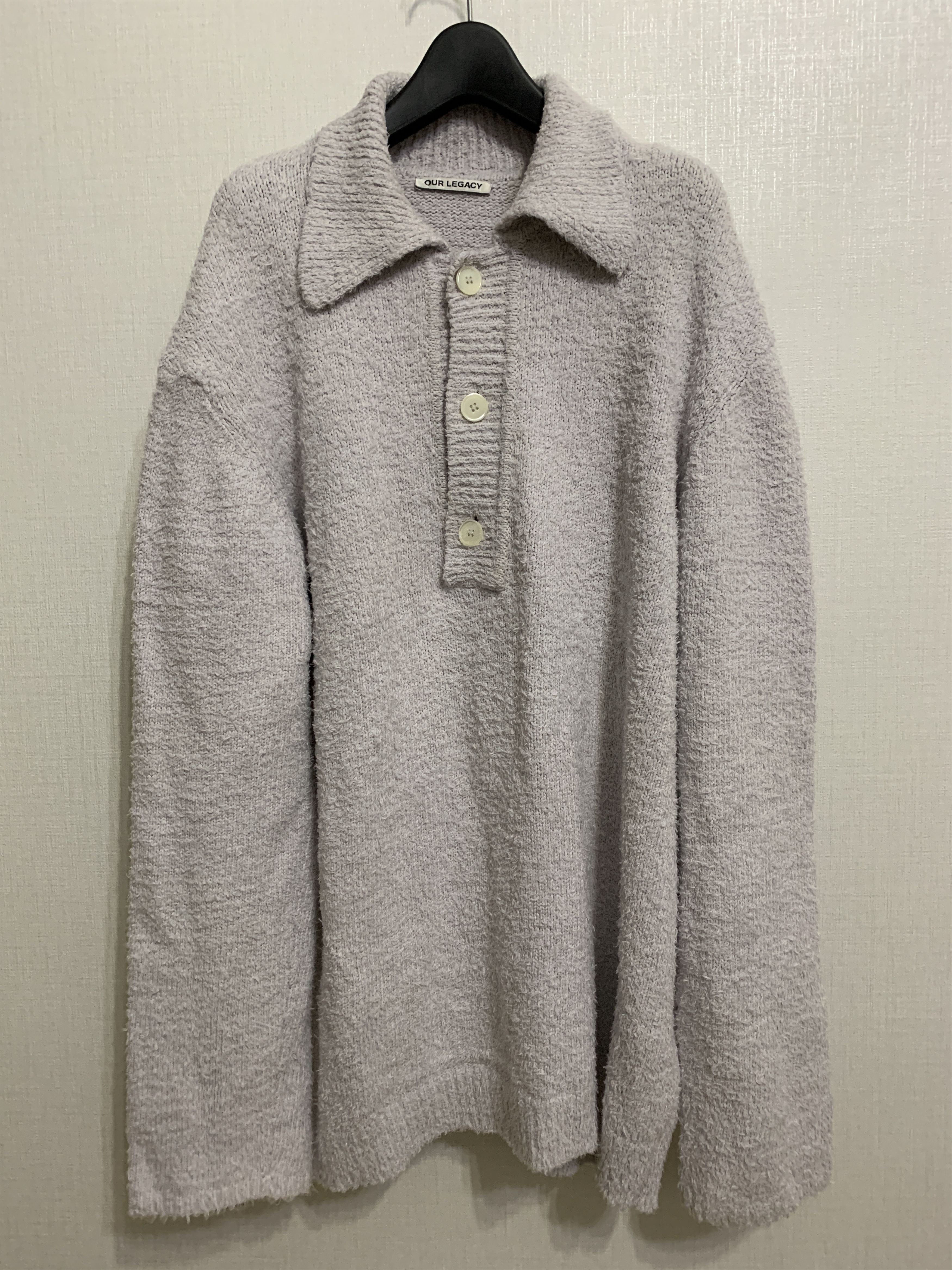 Our Legacy Lavender Big Piquet Knit Top Size US M / EU 48-50 / 2 - 1 Thumbnail