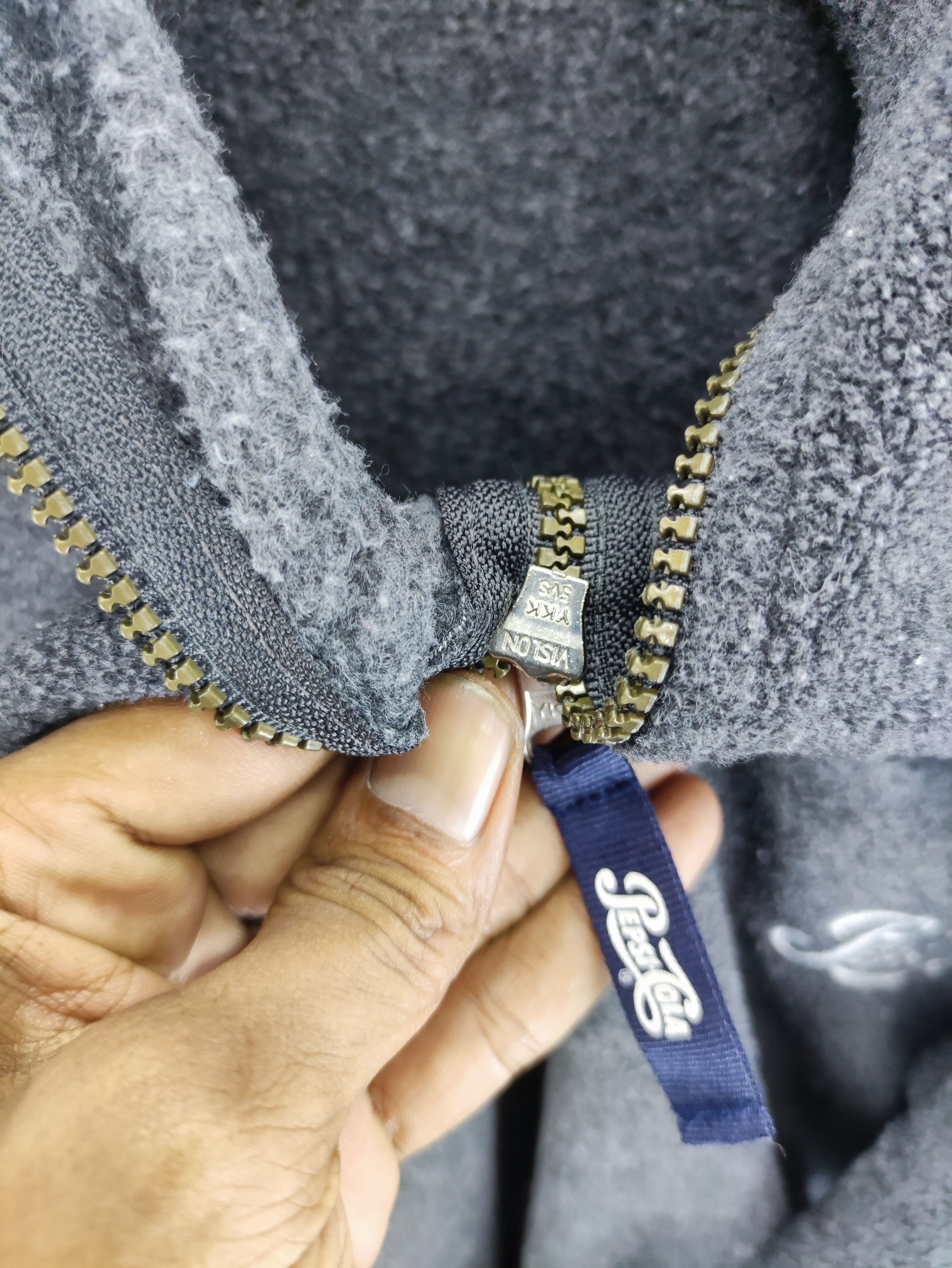 Pepsi Vintage Pepsi-Cola Fleece Sweater Half Zip Size US M / EU 48-50 / 2 - 4 Thumbnail