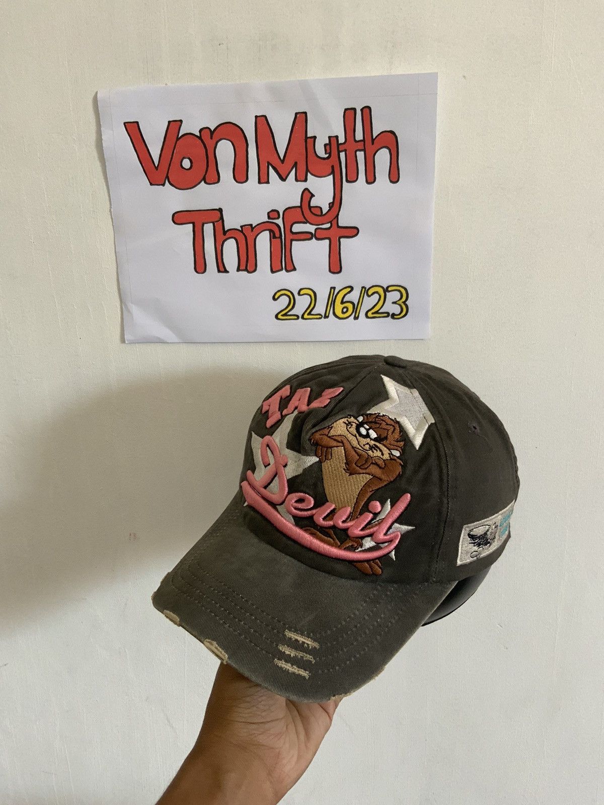 Cartoon Network Vintage Taz Mania by Warner Bros Hat Size ONE SIZE - 1 Thumbnail
