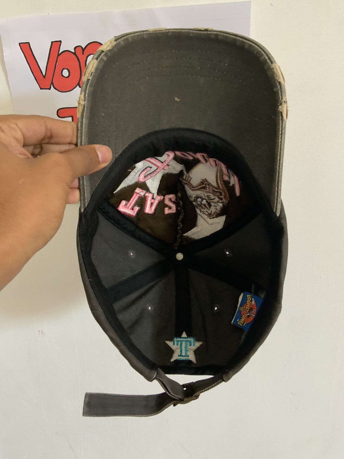Cartoon Network Vintage Taz Mania by Warner Bros Hat Size ONE SIZE - 8 Thumbnail