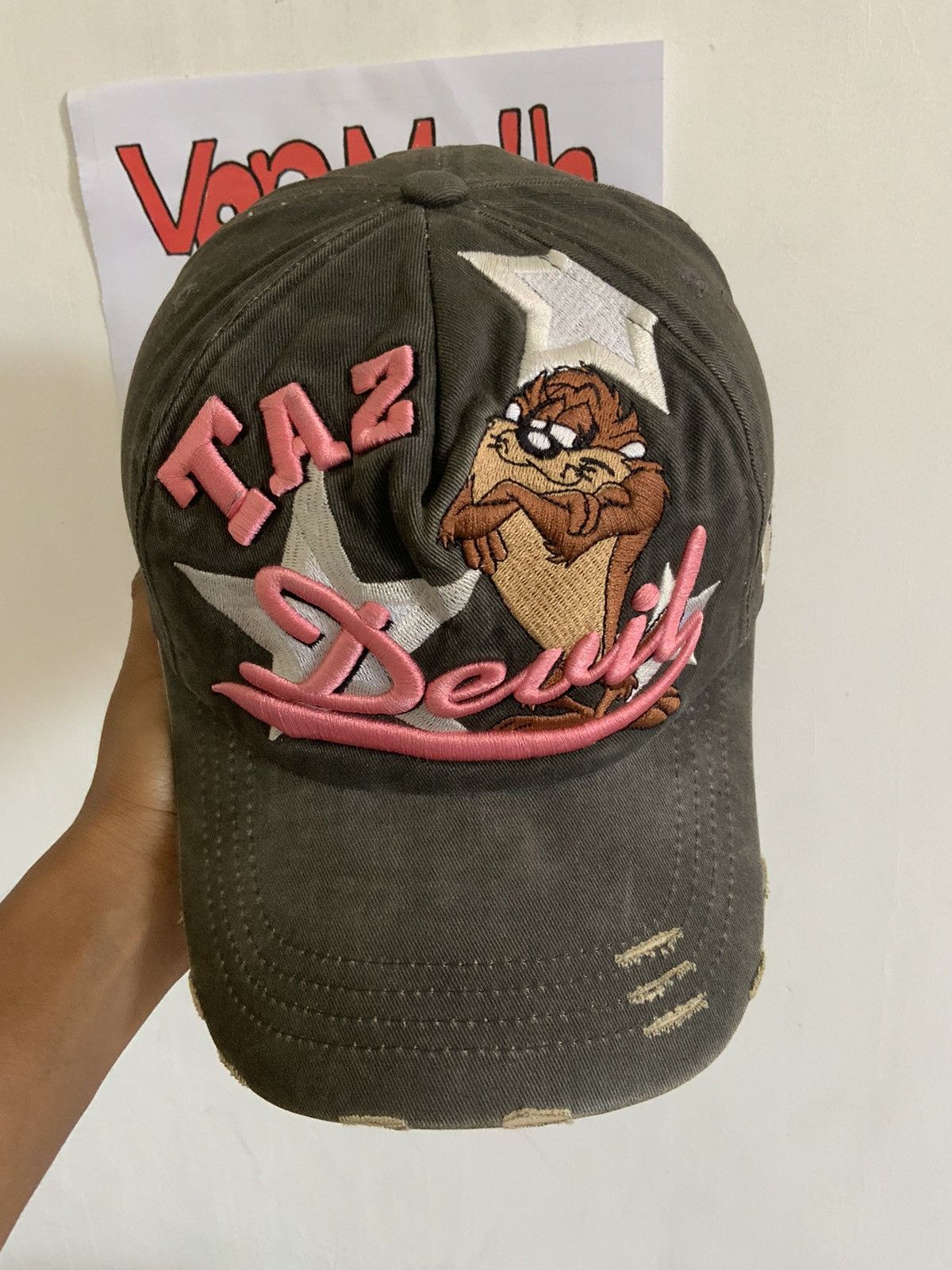 Cartoon Network Vintage Taz Mania by Warner Bros Hat Size ONE SIZE - 6 Thumbnail