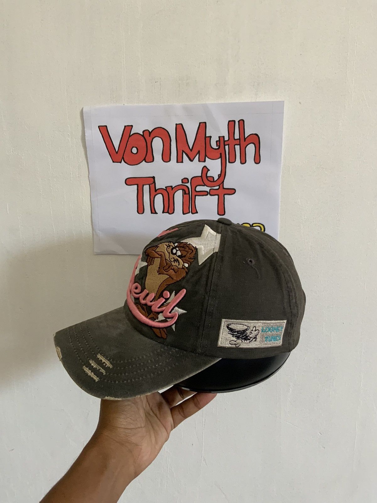 Cartoon Network Vintage Taz Mania by Warner Bros Hat Size ONE SIZE - 2 Thumbnail