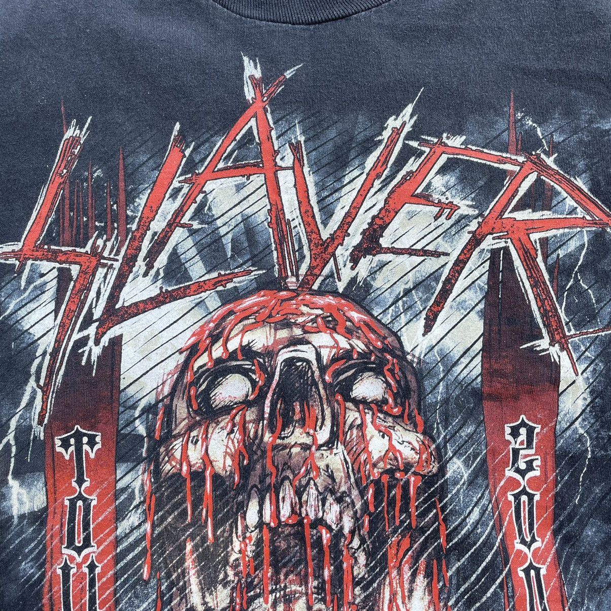 Band Tees Vintage Y2K Slayer Horror Skulls Band Rock Streetwear Travis Size US XXL / EU 58 / 5 - 6 Thumbnail