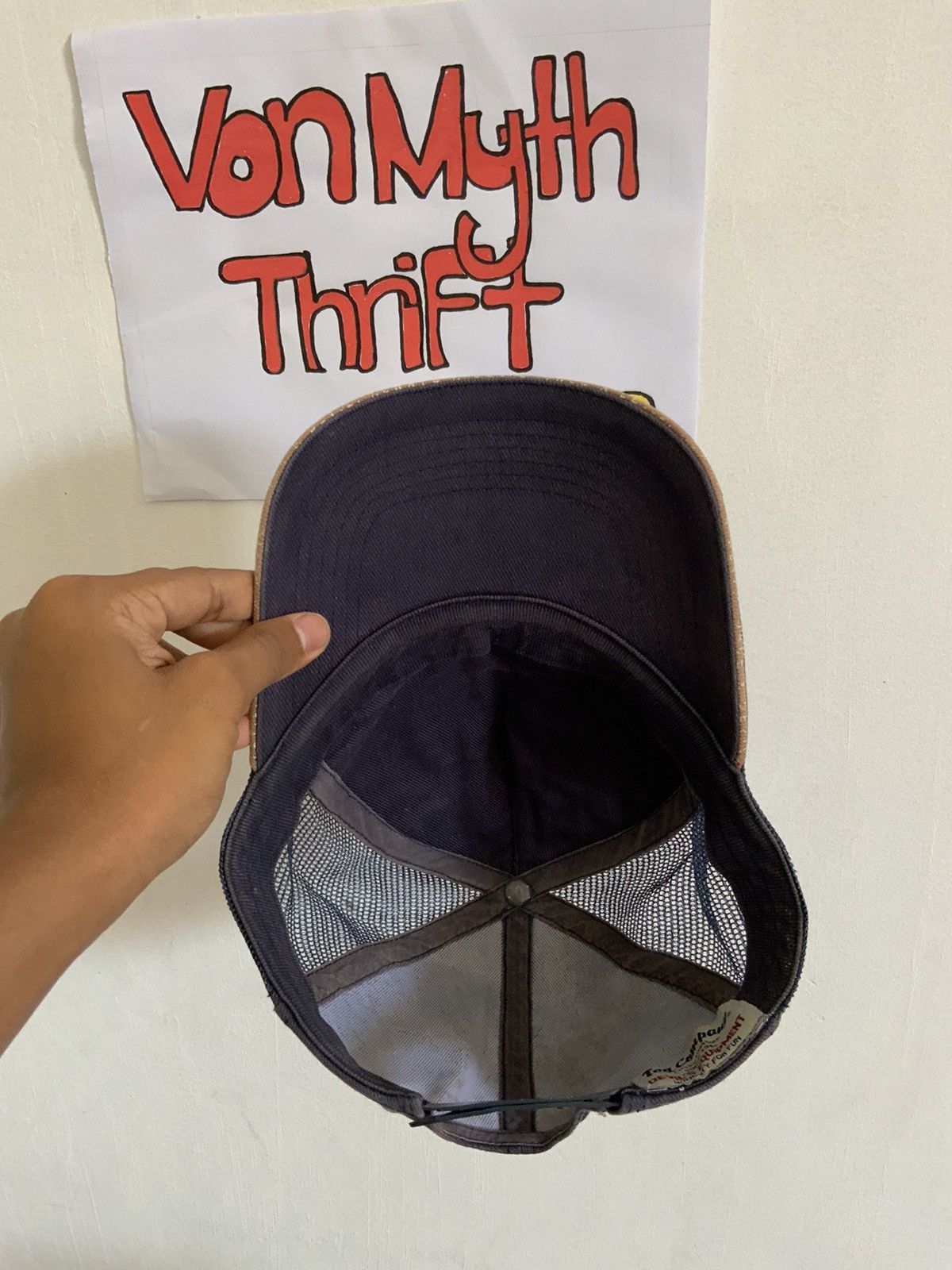 Tedman Tedman y2K Half Mesh Trucker Hat Size ONE SIZE - 9 Thumbnail