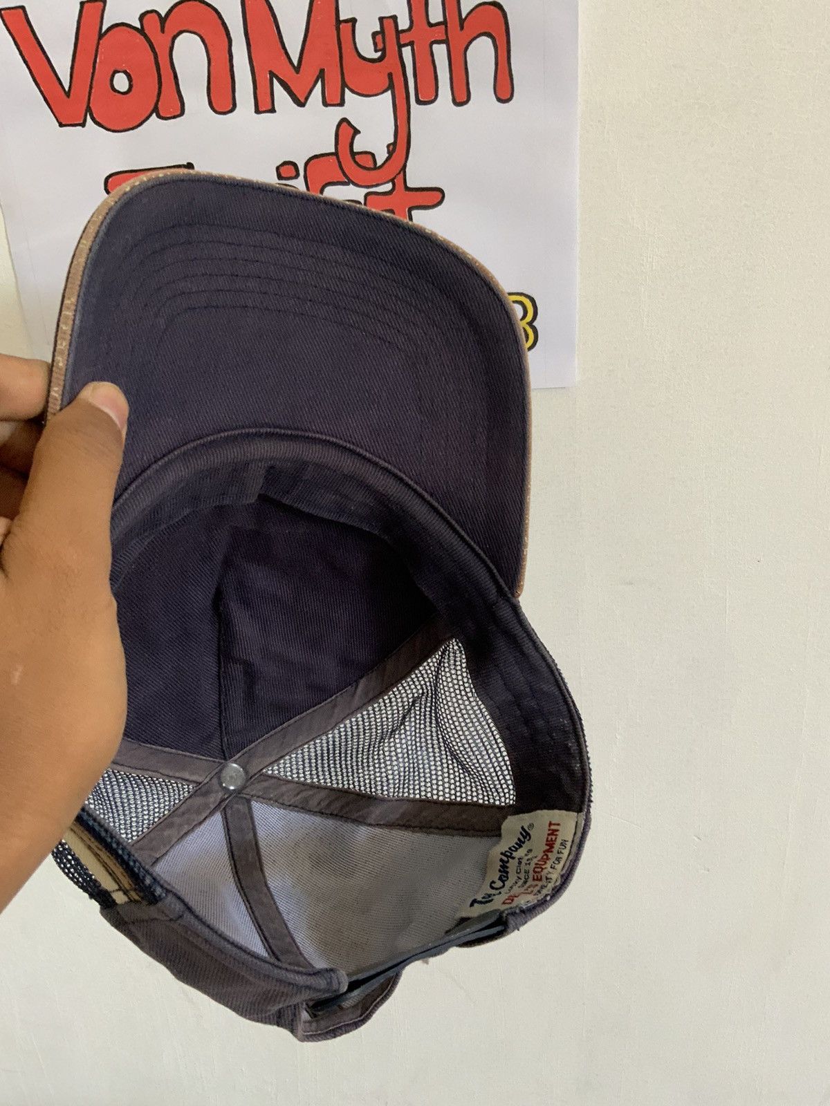 Tedman Tedman y2K Half Mesh Trucker Hat Size ONE SIZE - 11 Thumbnail