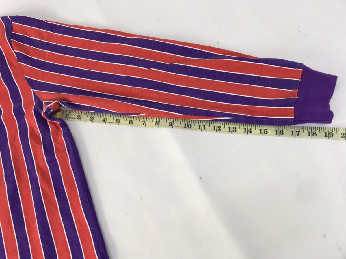 Guess Guess Los Angeles Striped Big Logo Longsleeve Tee Size US L / EU 52-54 / 3 - 11 Thumbnail