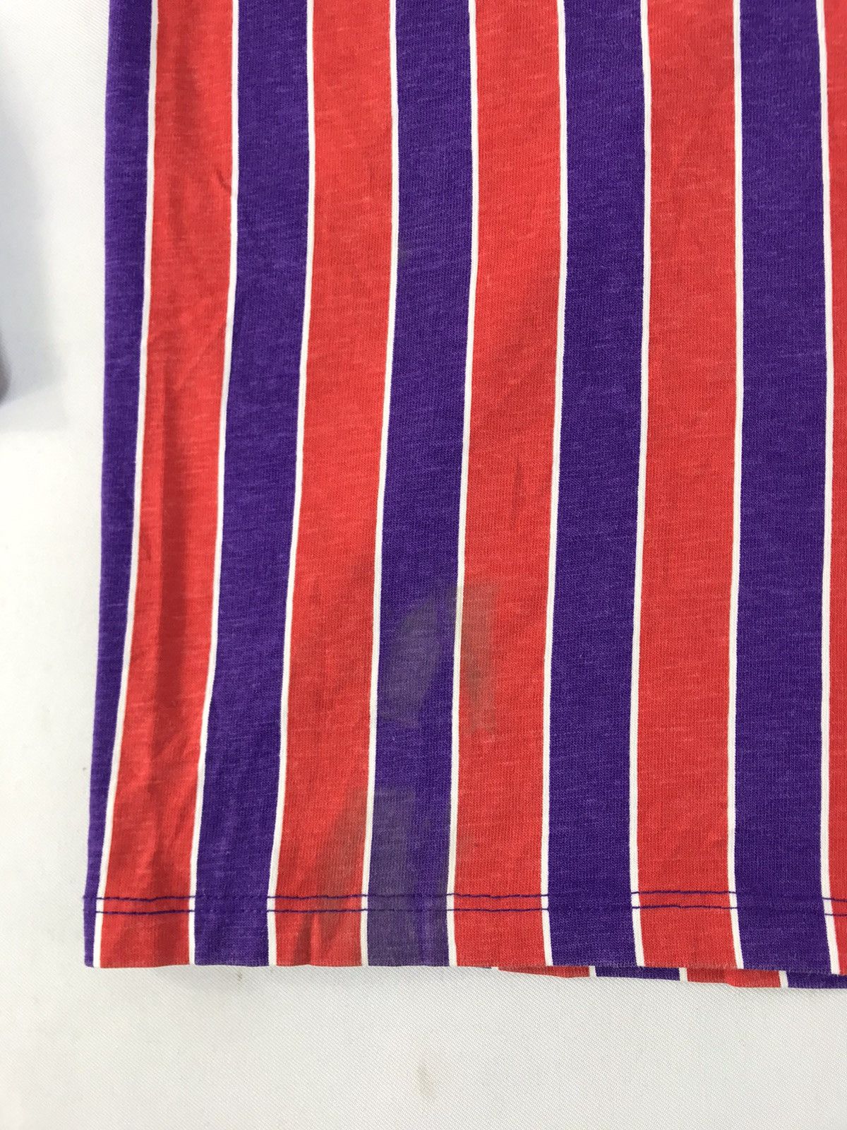 Guess Guess Los Angeles Striped Big Logo Longsleeve Tee Size US L / EU 52-54 / 3 - 12 Thumbnail