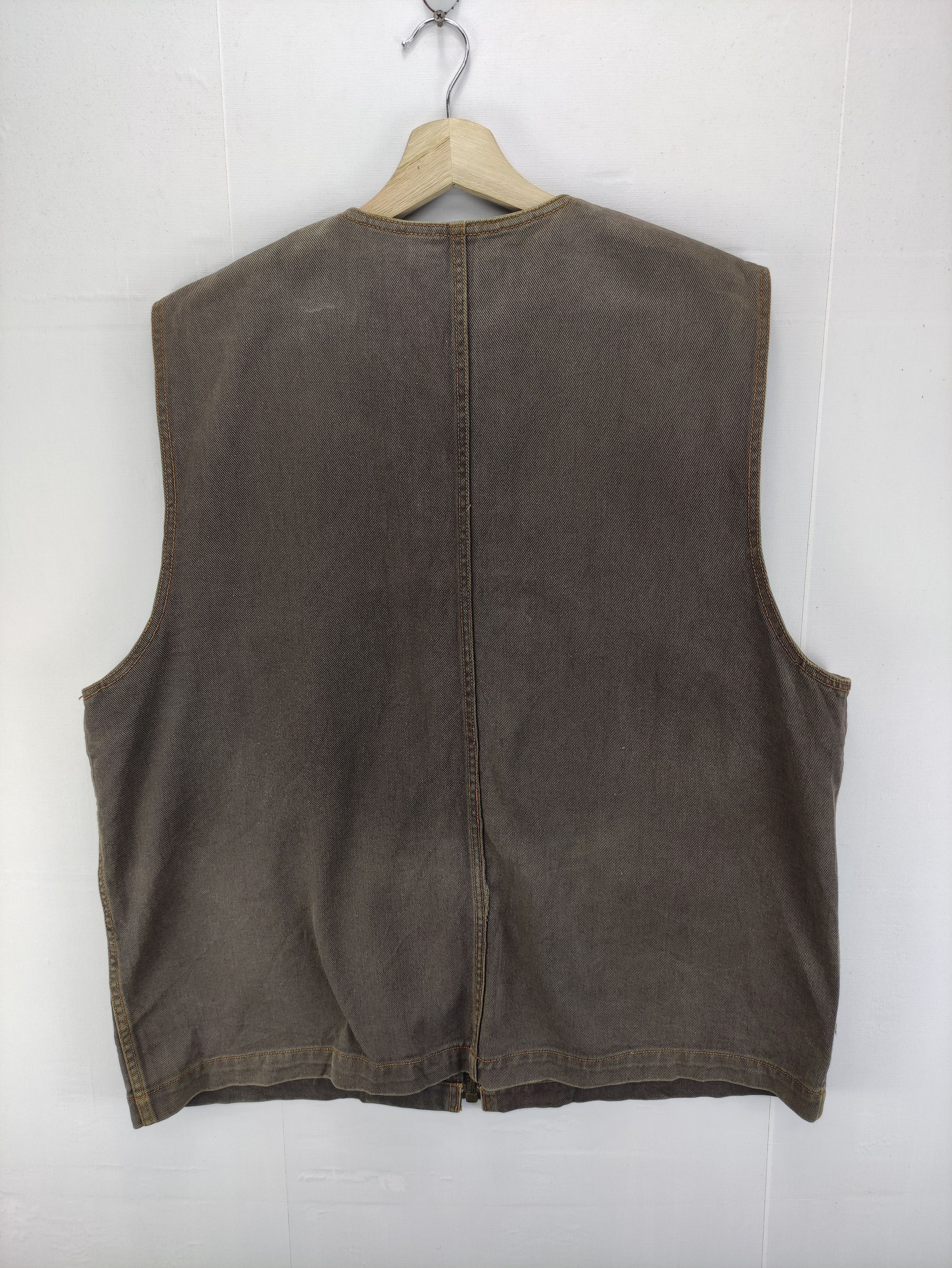 Vintage Vintage Street Punk Lhamp Vest Denim Size US XL / EU 56 / 4 - 11 Thumbnail