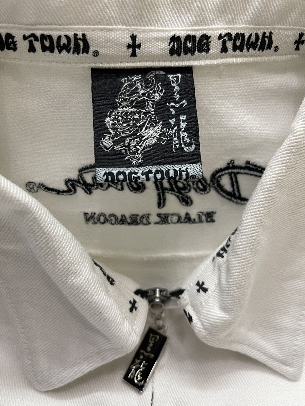 Dogtown Vintage Dogtown Black Dragon Skaters Denim Jacket Size US L / EU 52-54 / 3 - 15 Thumbnail