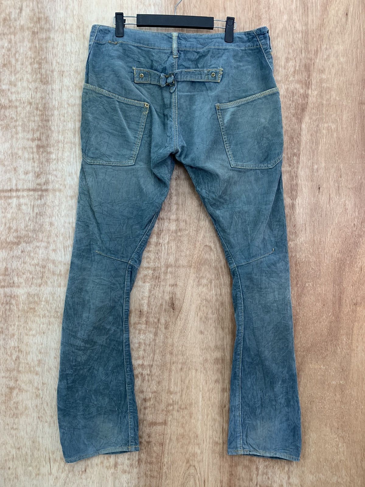 Japanese Brand Conduroy Pants Curve Buckle Back Vintage Japanese Branded Size US 33 - 9 Thumbnail