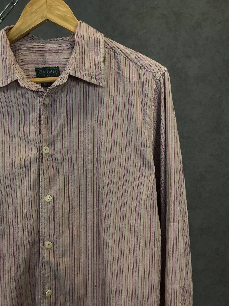 Transit Uomo Transit Uomo avant-garde shirt Size US M / EU 48-50 / 2 - 2 Thumbnail