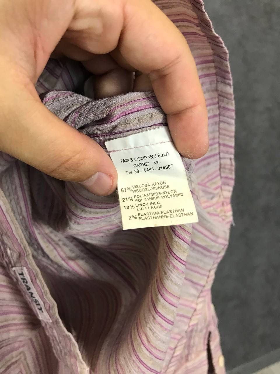 Transit Uomo Transit Uomo avant-garde shirt Size US M / EU 48-50 / 2 - 5 Thumbnail