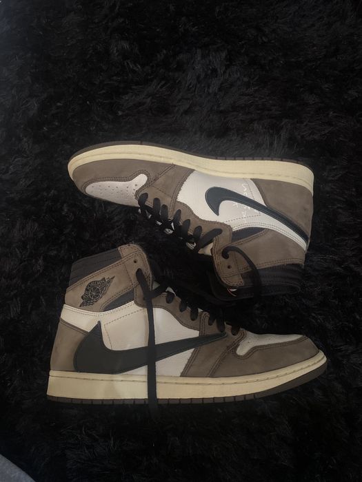 Travis scott jordan 1 on sale grailed